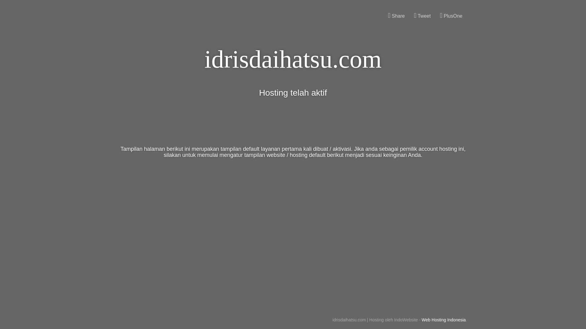 website screenshot of https://idrisdaihatsu.com