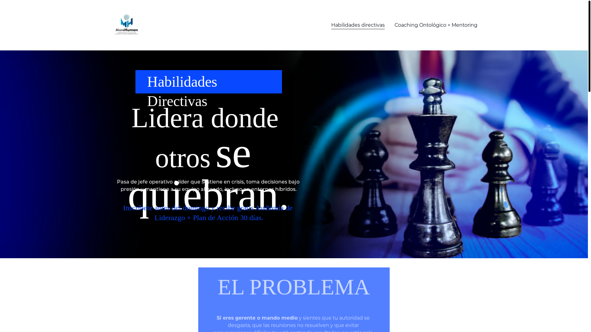 website screenshot of https://certificacioncoaching.online/