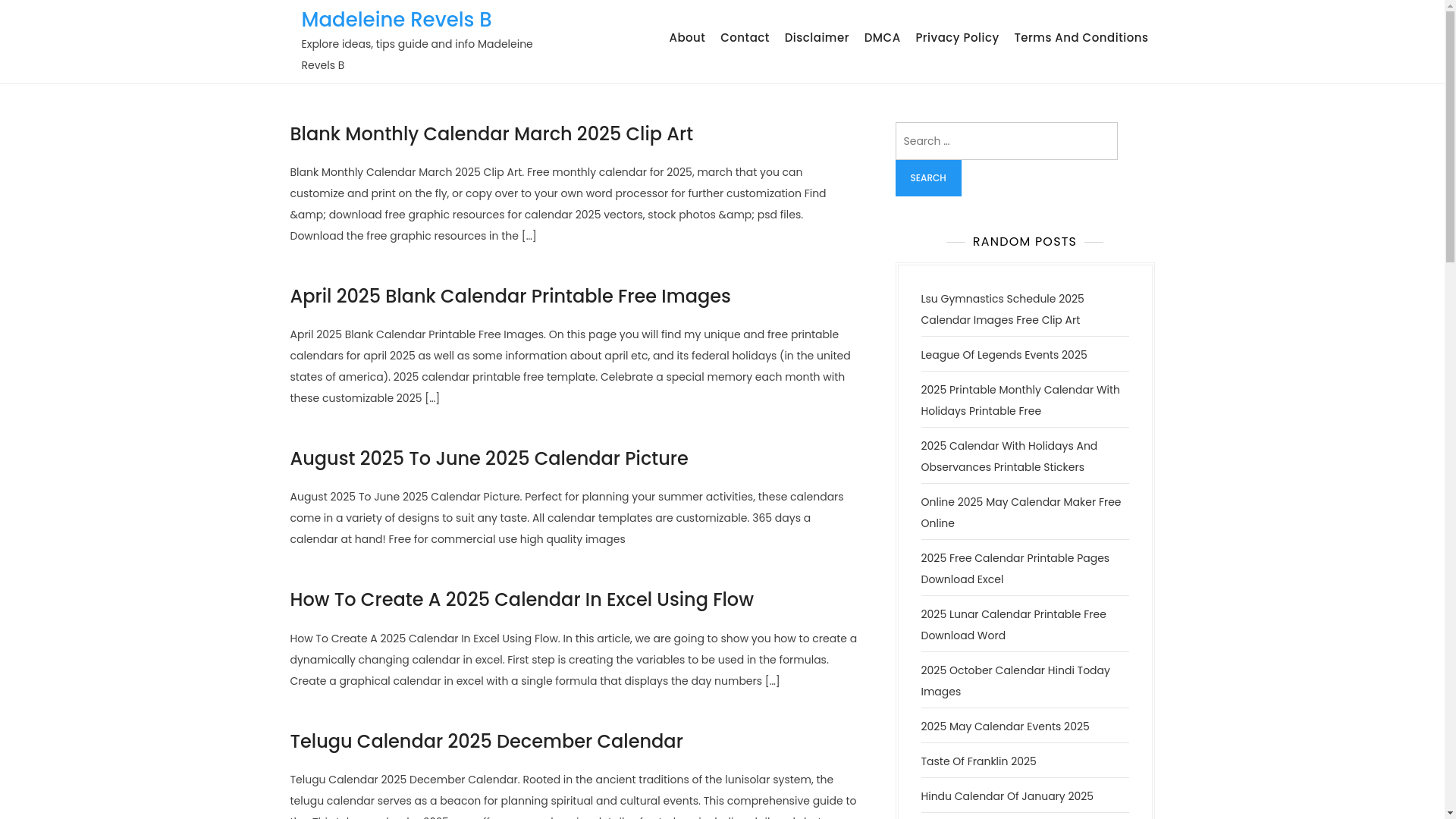website screenshot of https://madeleinerevelsb.pages.dev/