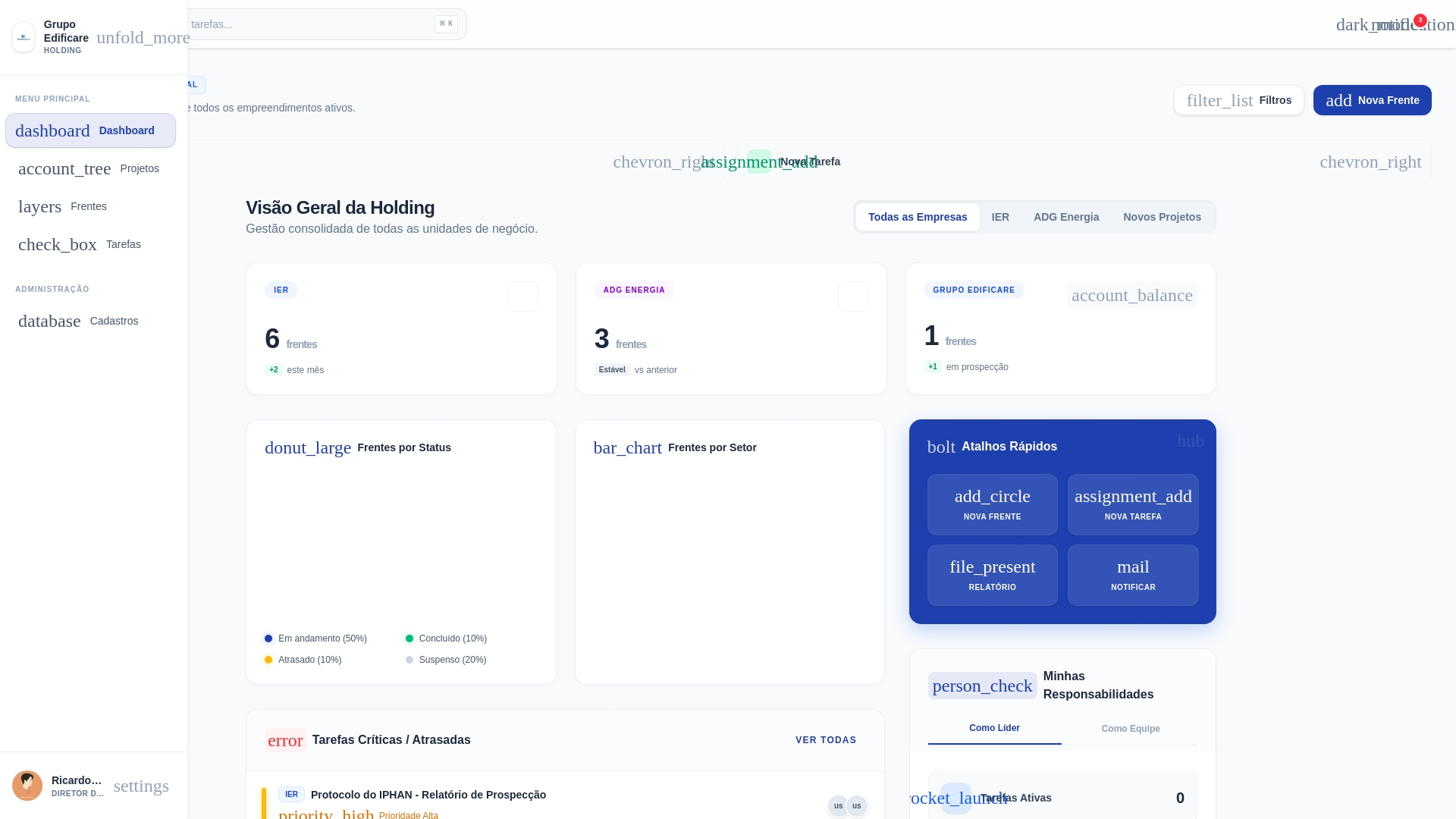 website screenshot of https://gestao-edificare.pages.dev/
