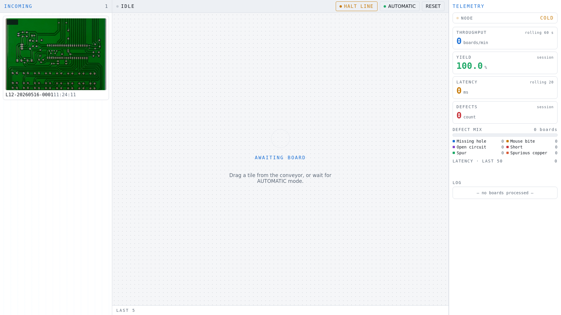 website screenshot of https://pcb-defect-detection.pages.dev/