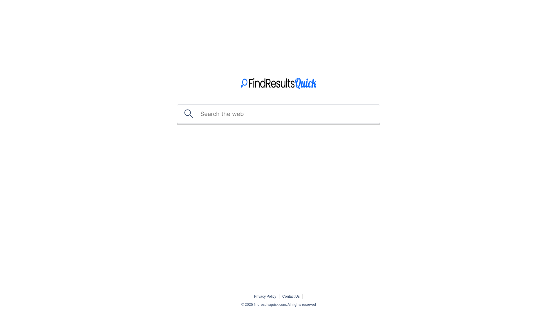 website screenshot of https://findresultsquick.com/