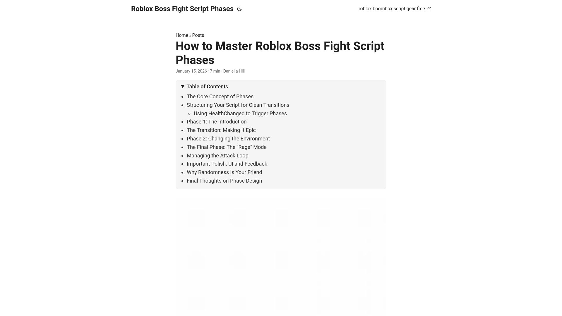 website screenshot of https://robloxbossfightscriptphases.pages.dev/
