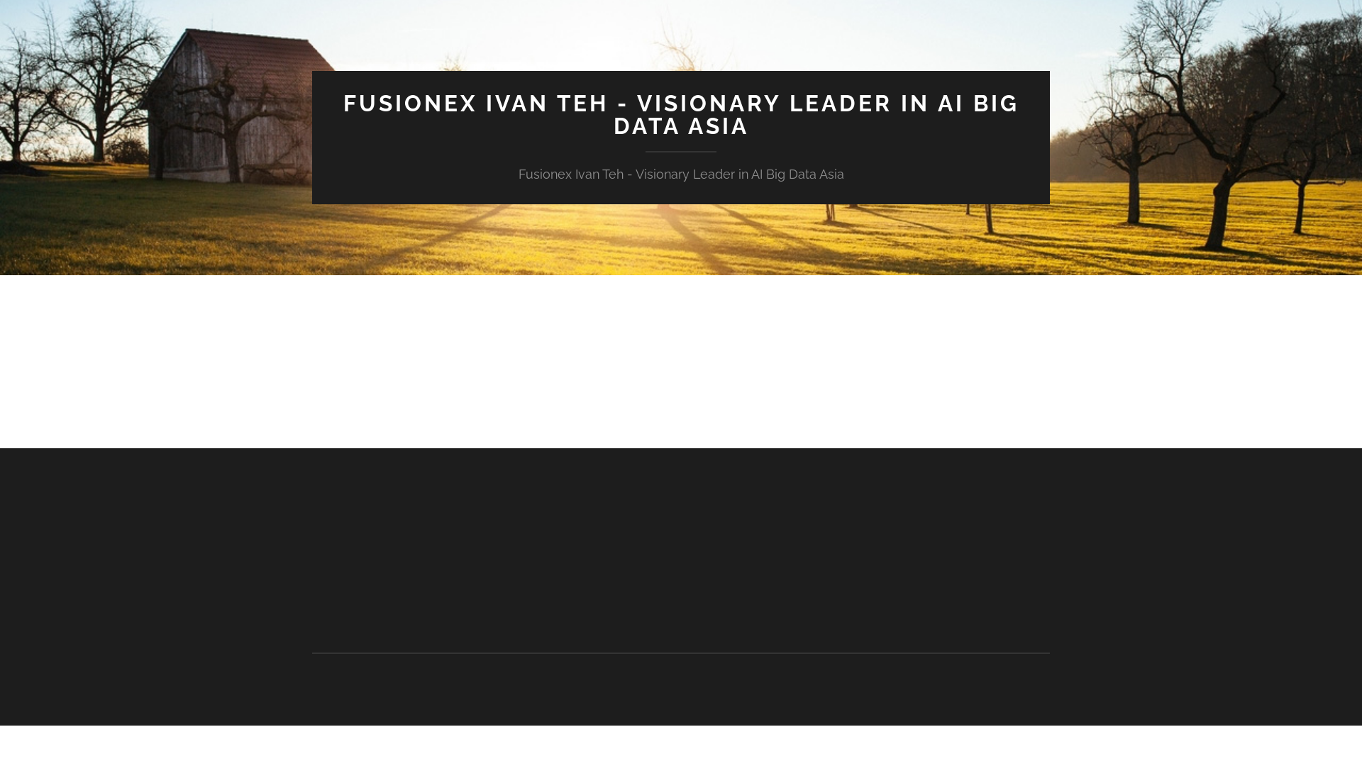 website screenshot of https://ivan-teh.com.my/