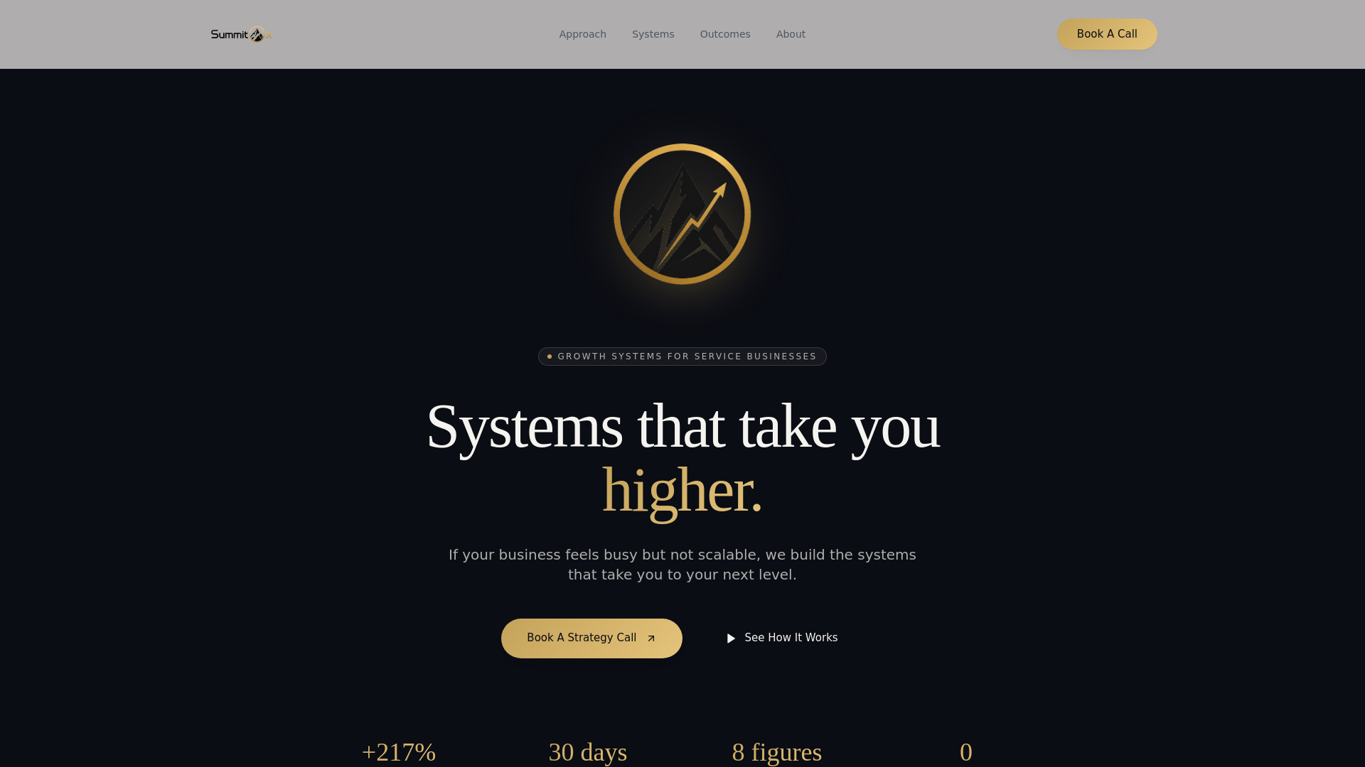 website screenshot of https://summit-ox.co.uk/