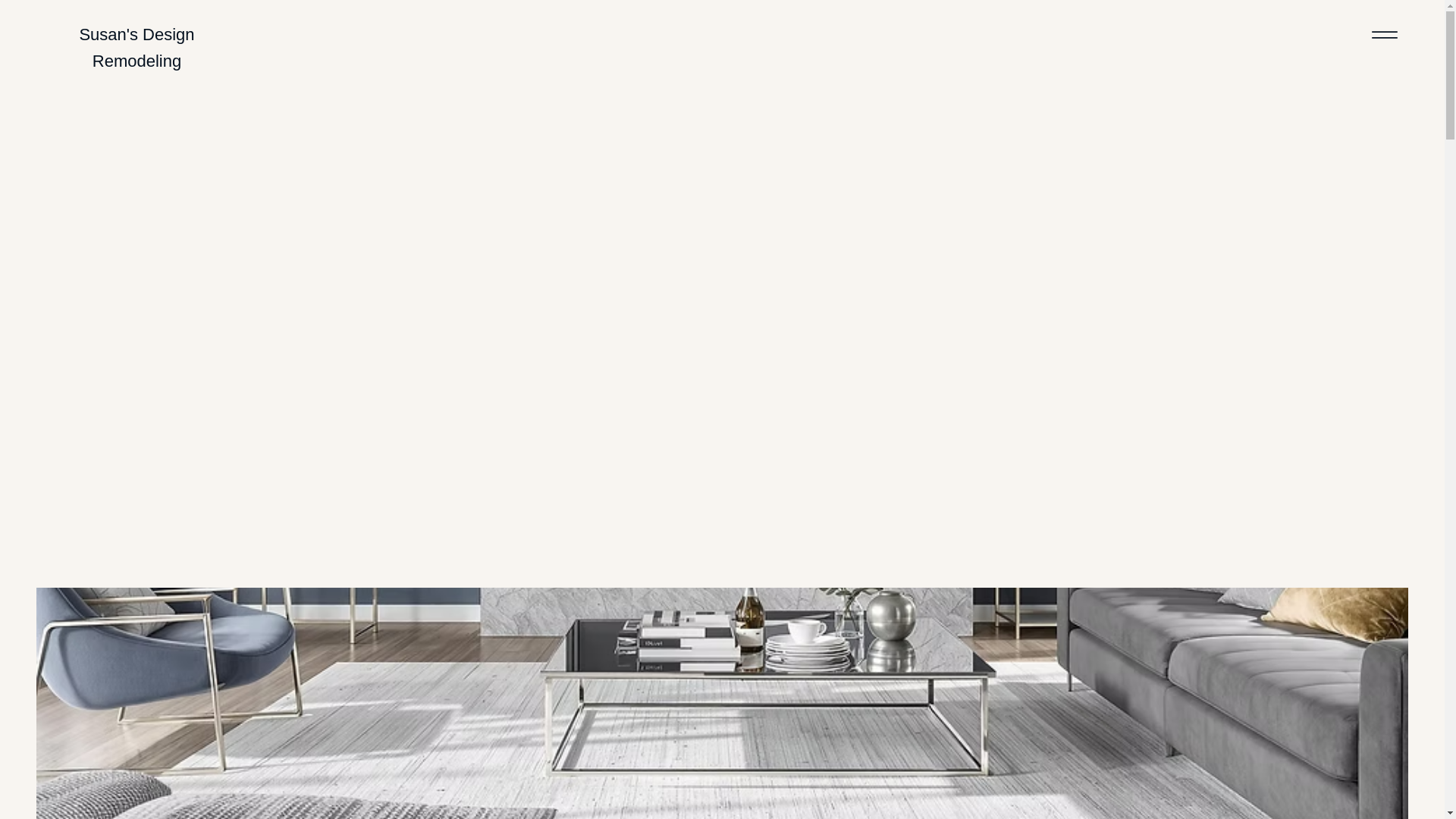 website screenshot of https://susansdesignremodeling.com/