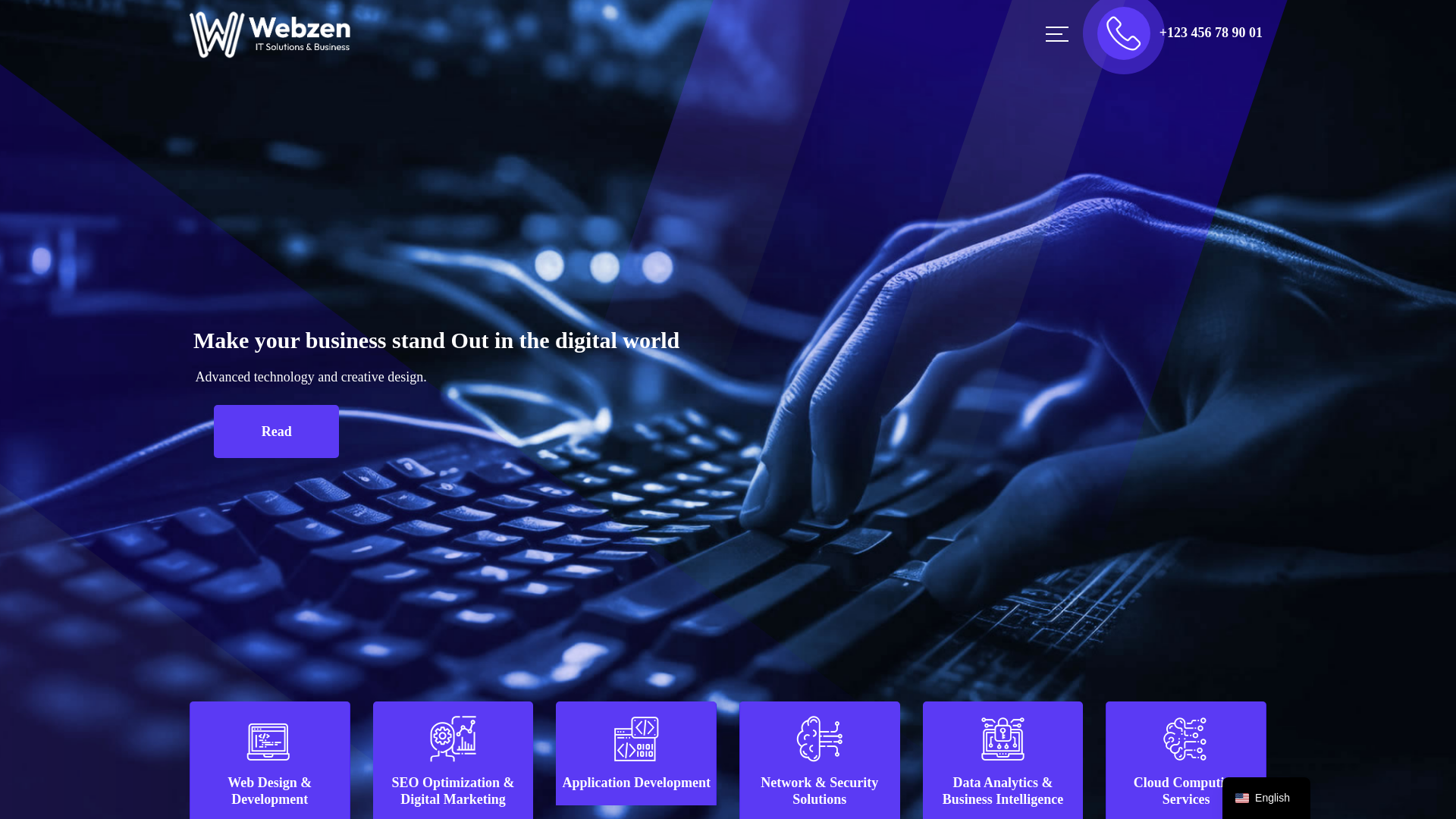 website screenshot of https://dbsitsolutions.ch/