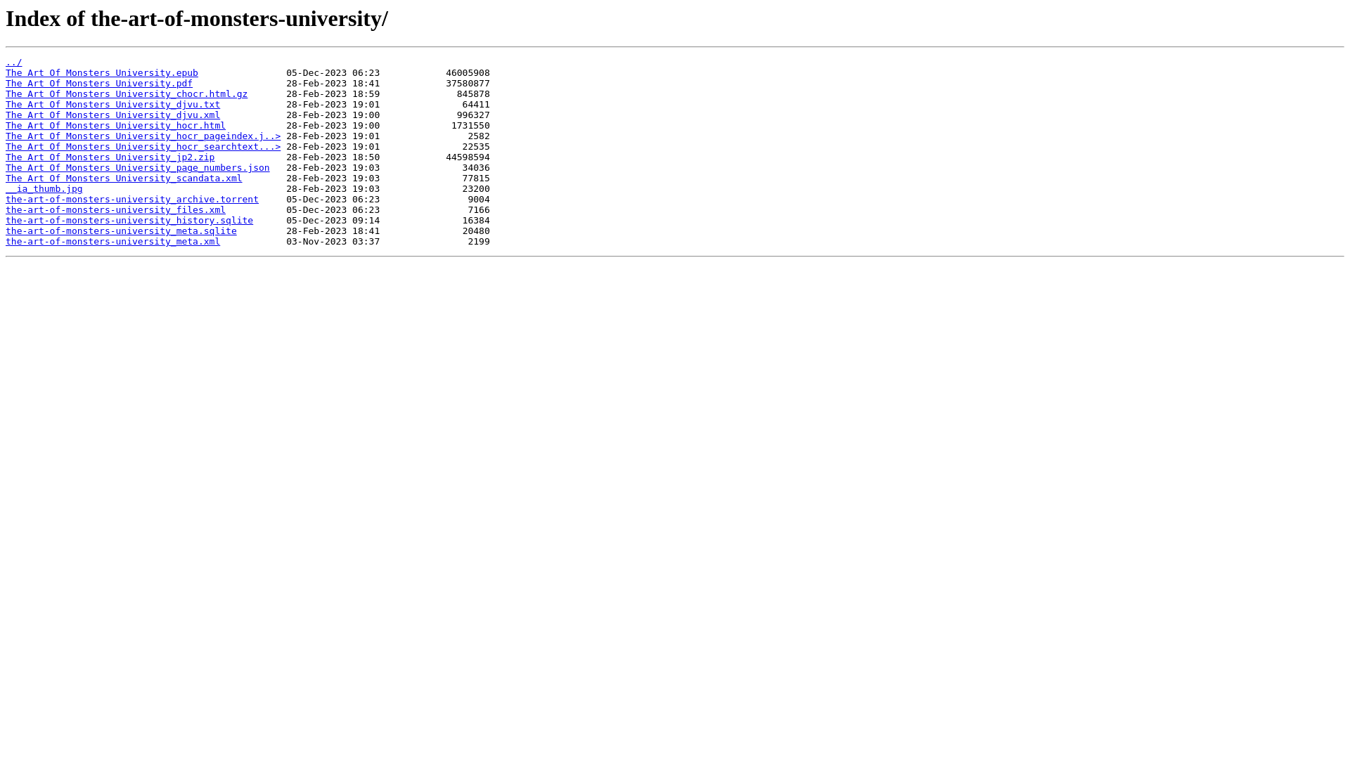 website screenshot of https://dn720002.ca.archive.org/0/items/the-art-of-monsters-university/