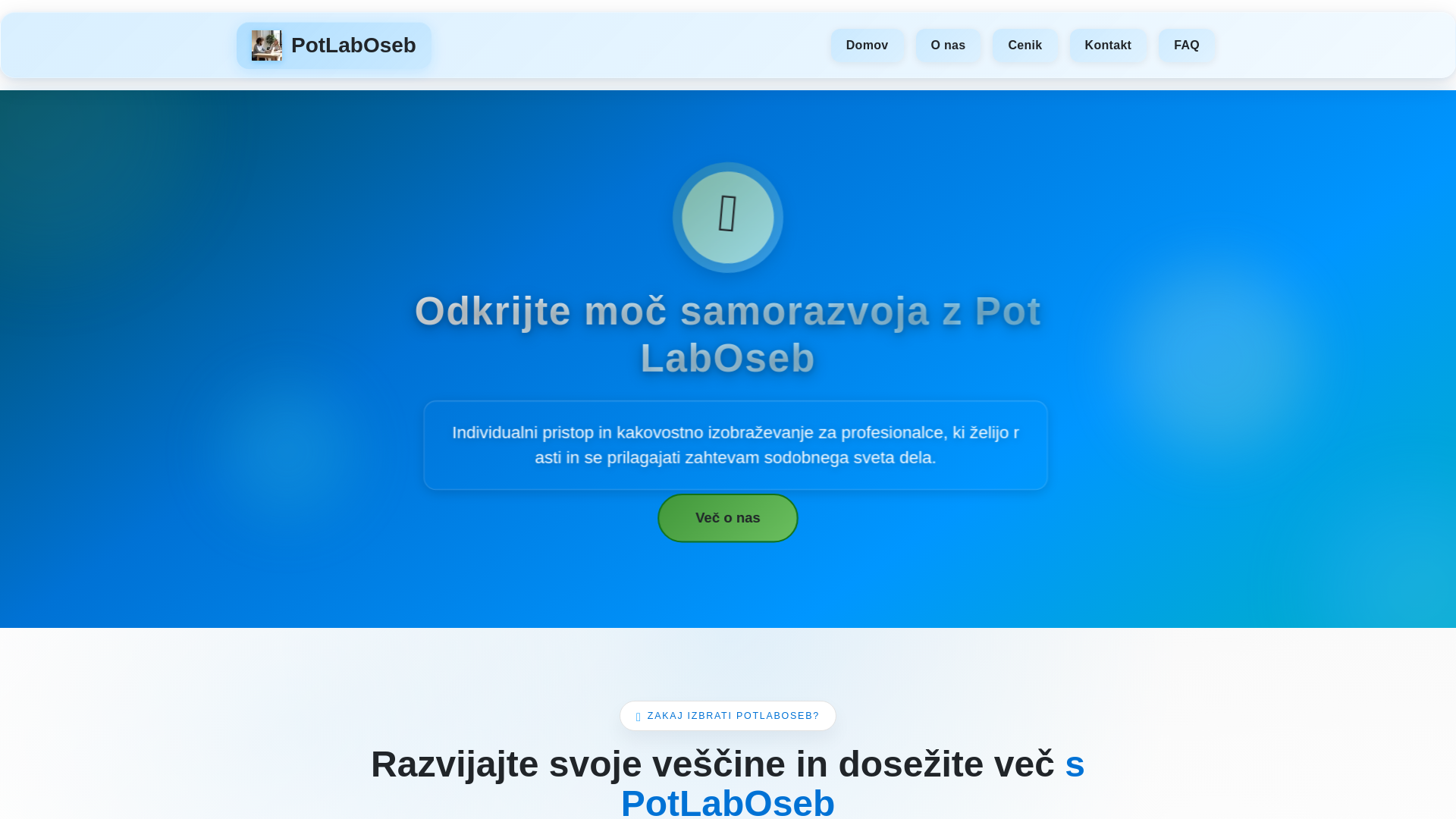 website screenshot of https://potlaboseb.pro/