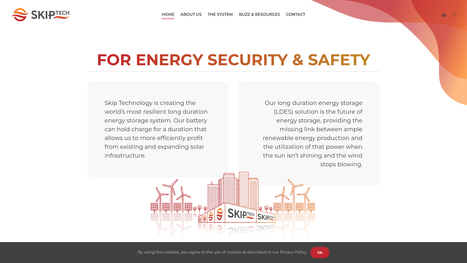 website screenshot of https://skiptechlabs.com
