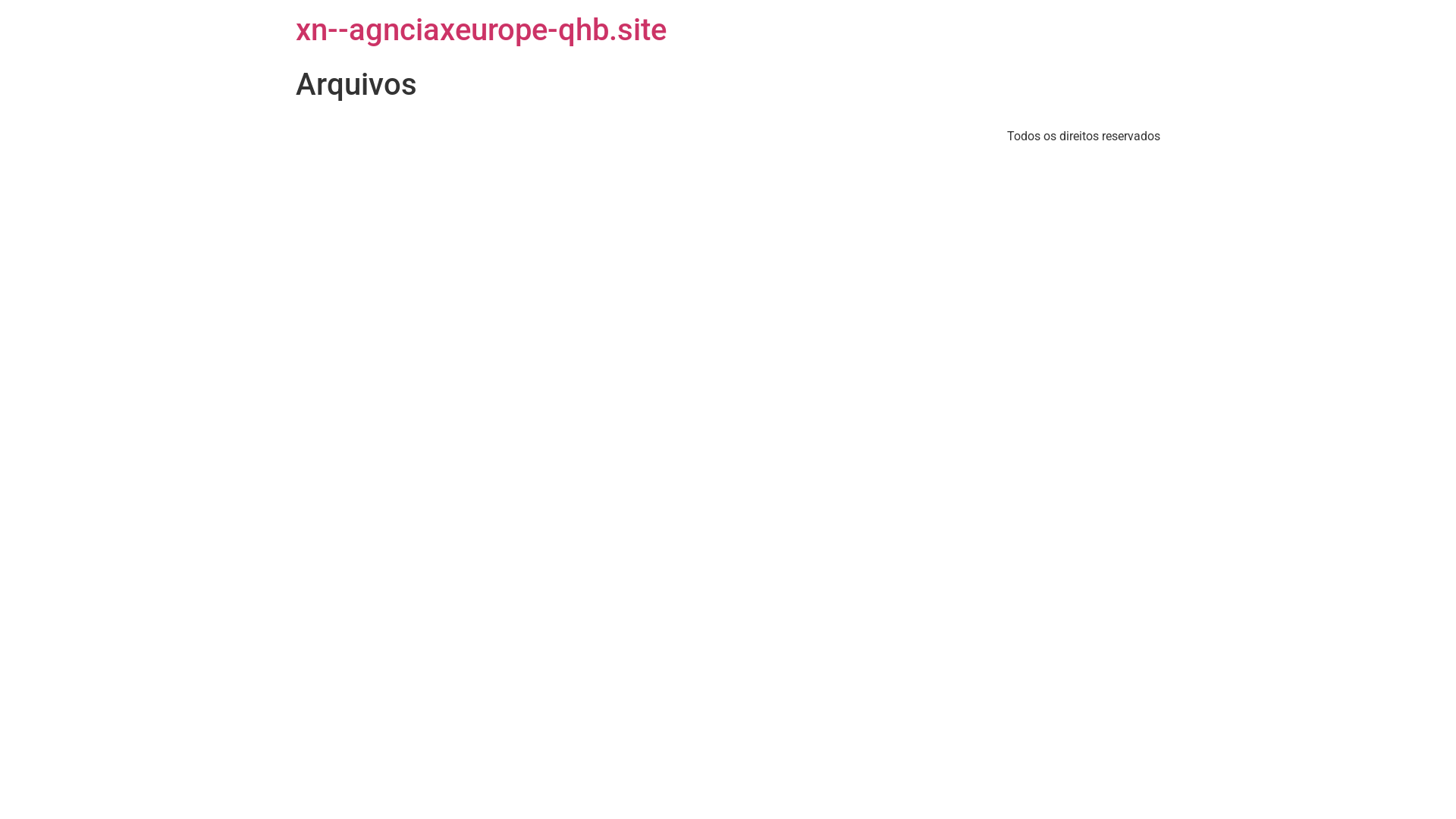 website screenshot of https://xn--agnciaxeurope-qhb.site/