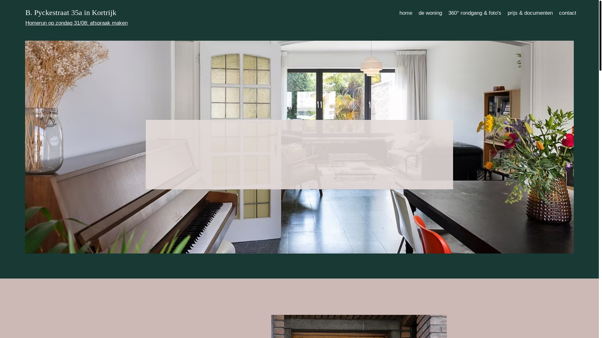 website screenshot of https://pyckestraat35a.be/