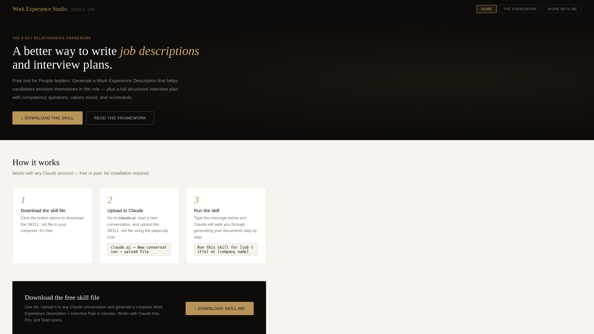 website screenshot of https://peoplestudio.ai/