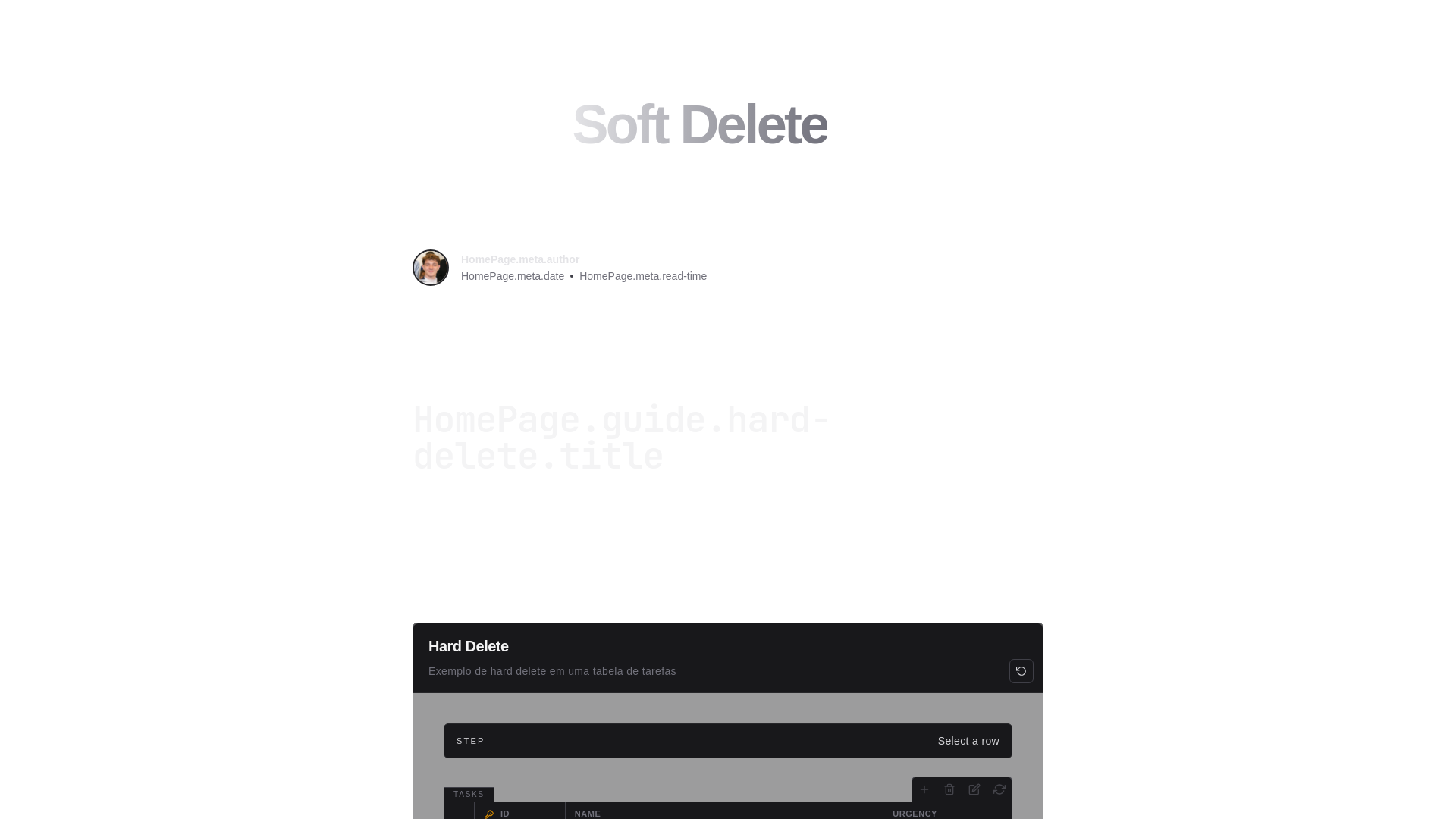 website screenshot of https://how2softdelete.com