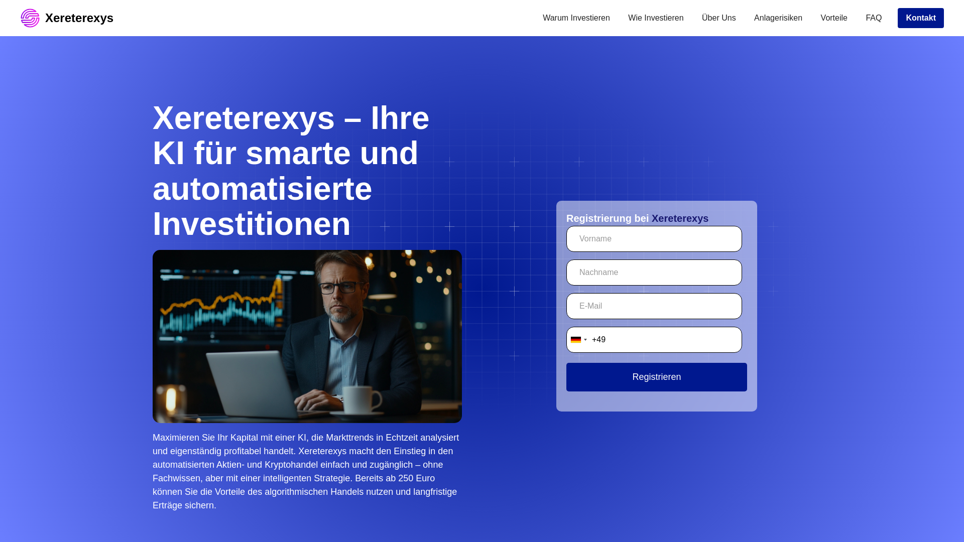 website screenshot of https://xereterexys.org/