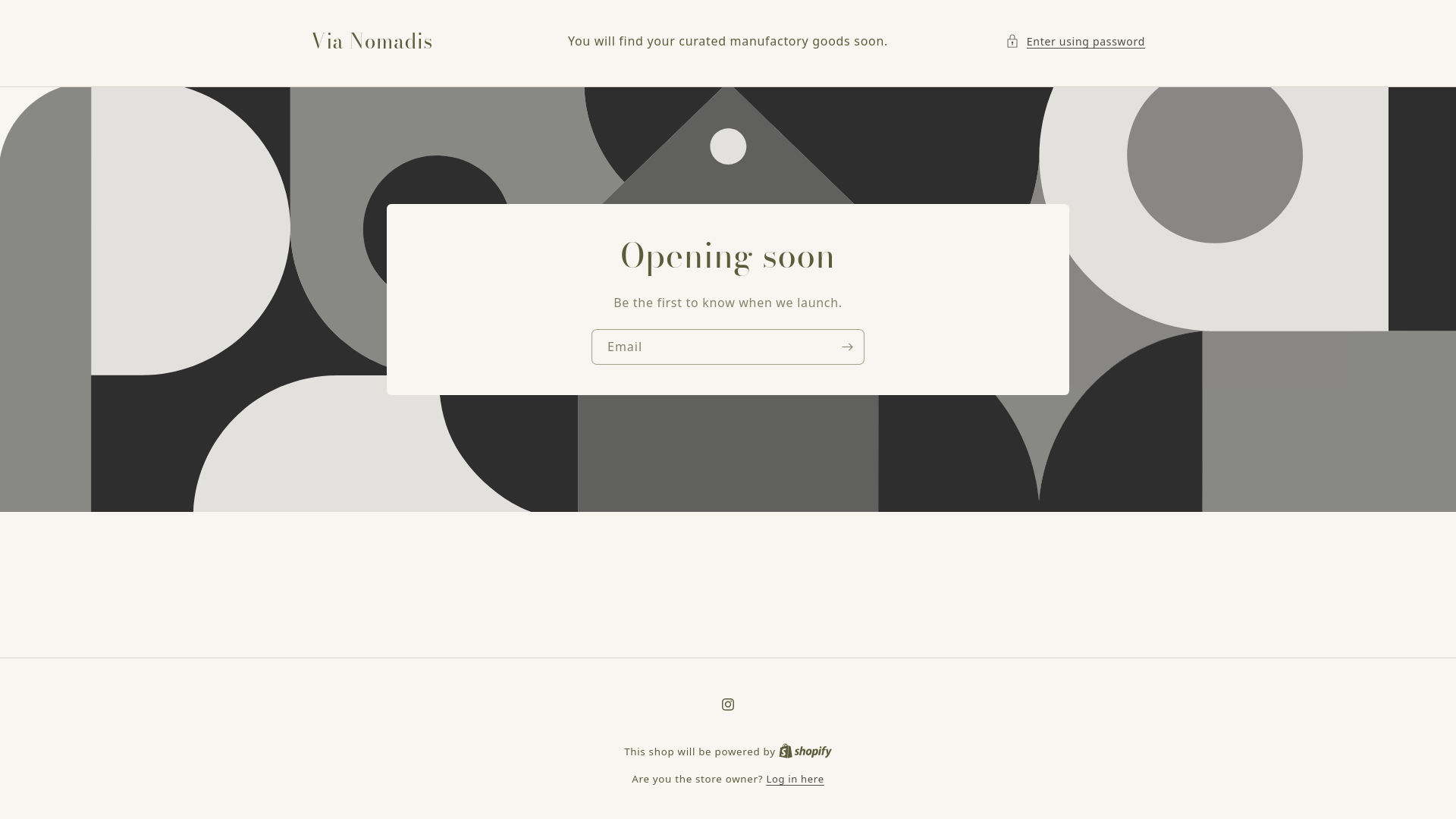 website screenshot of https://via-nomadis.de/