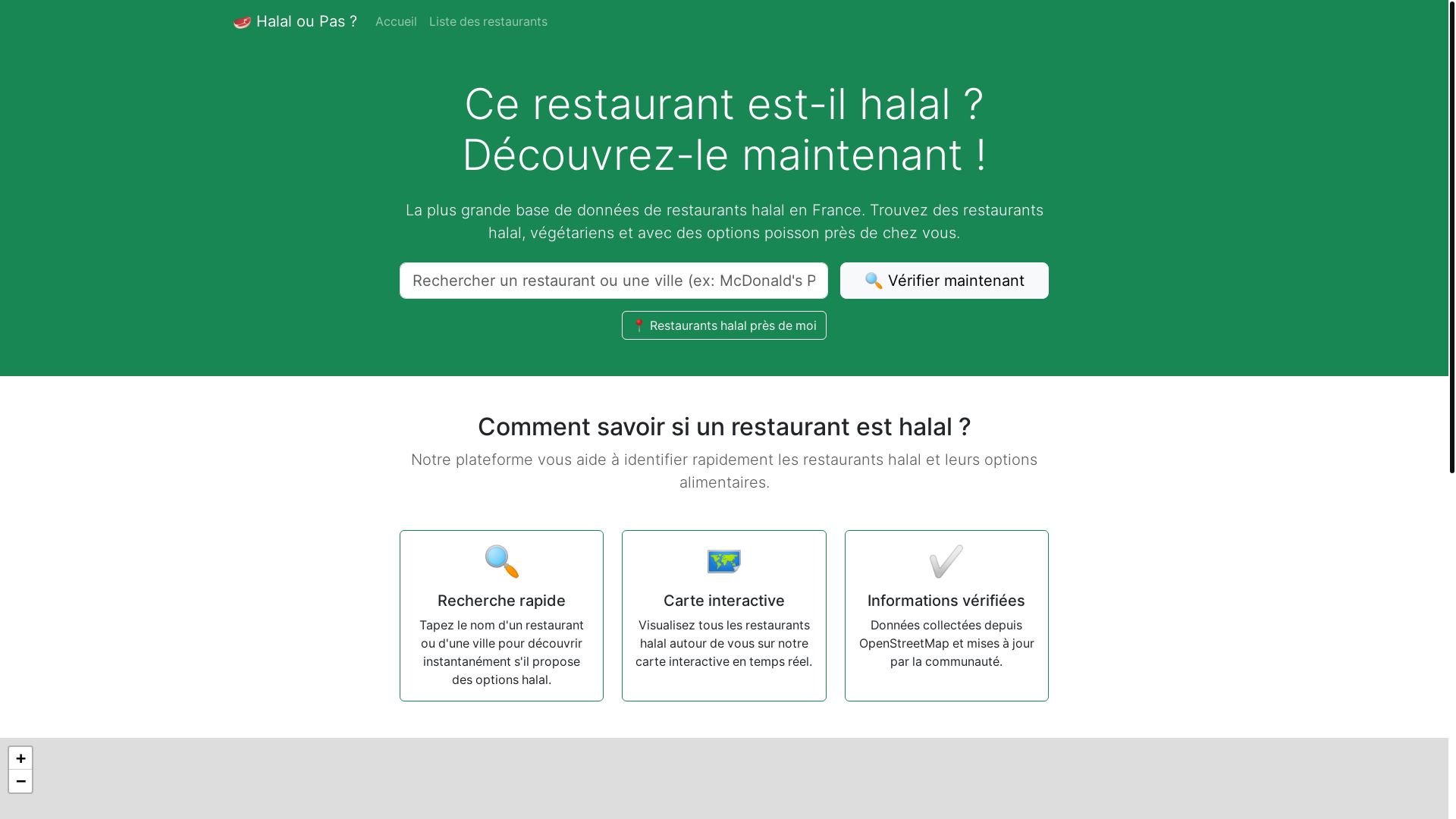 website screenshot of https://halal-ou-pas.fr/