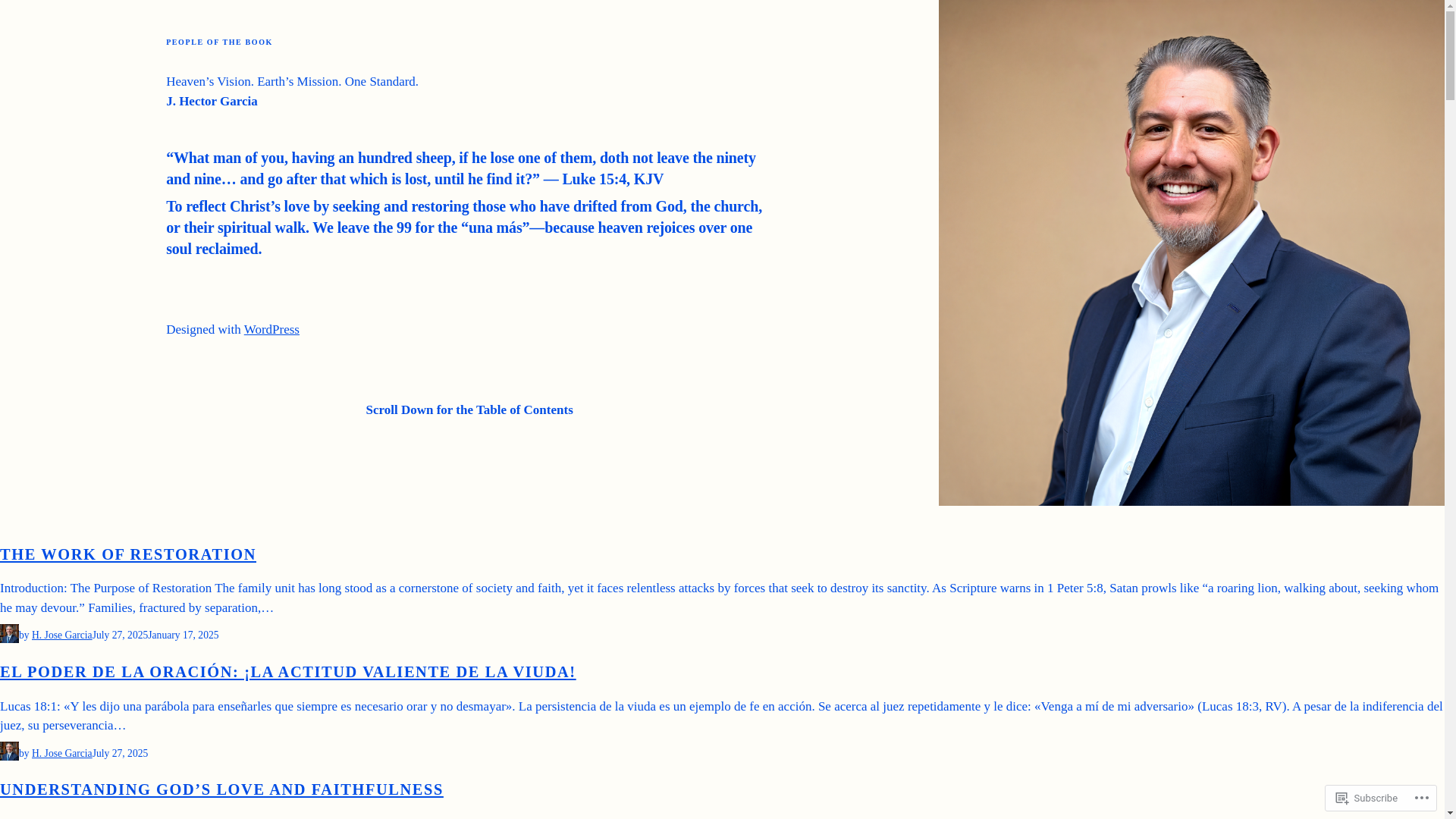 website screenshot of https://fundamentosdelafe.blog/