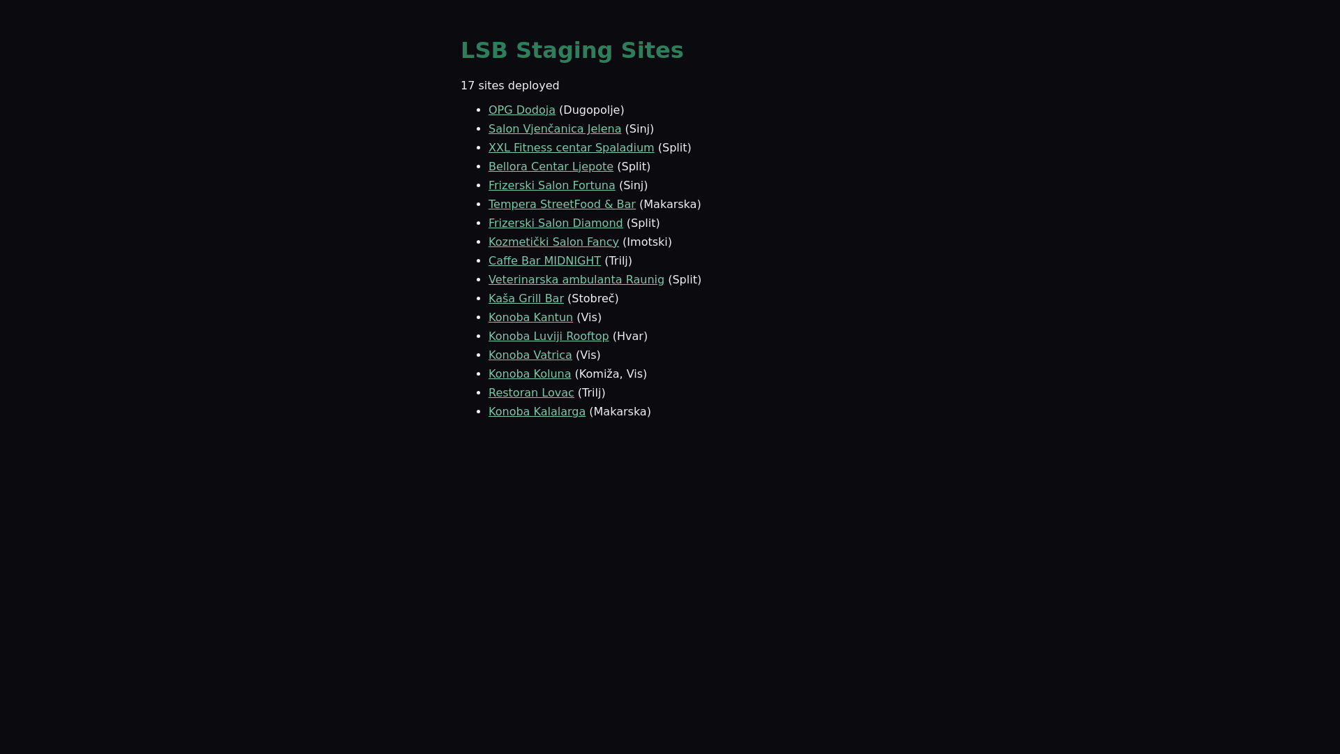website screenshot of https://lsb-staging.pages.dev/