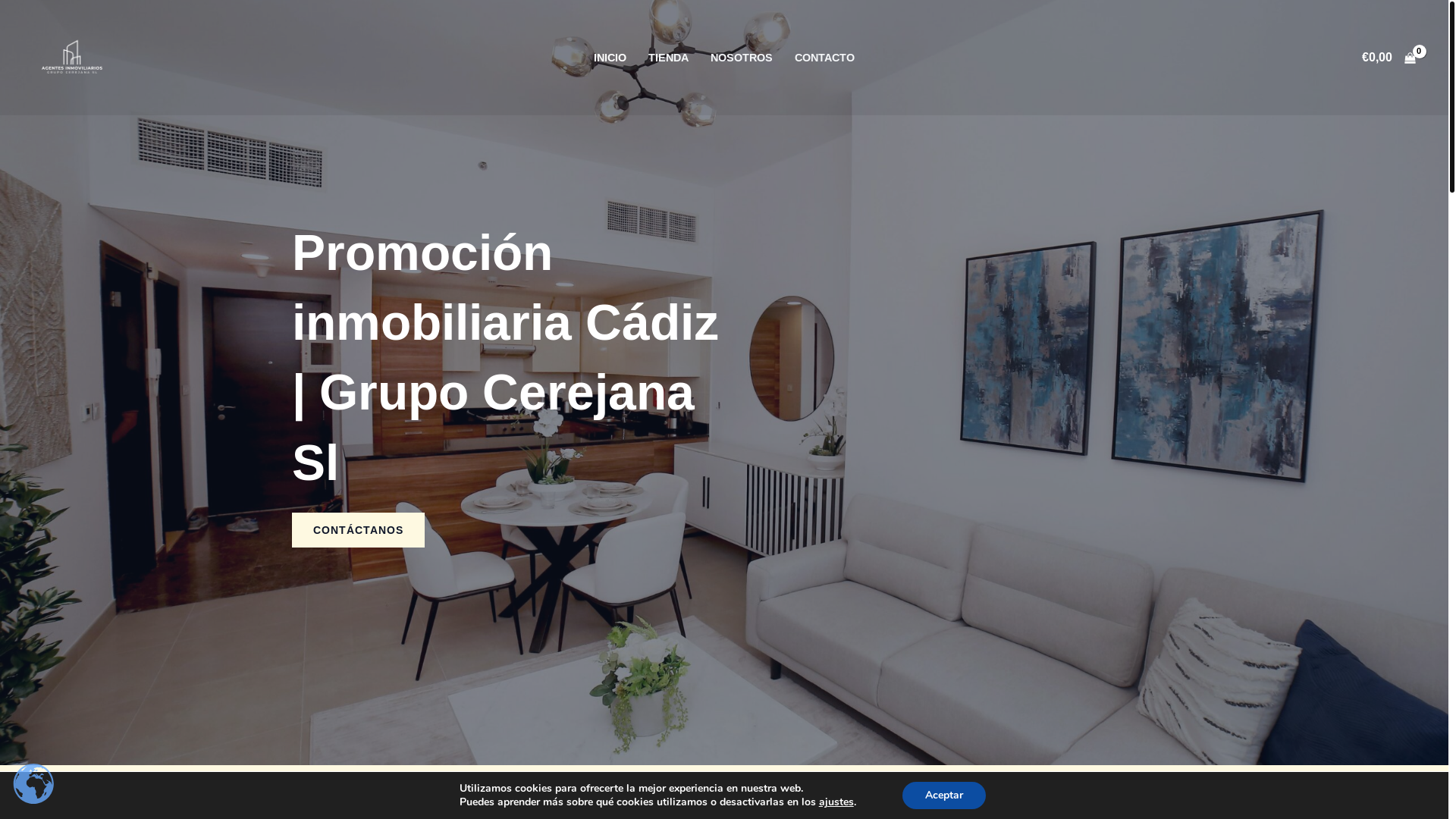 website screenshot of https://cerejanagrupo.es/