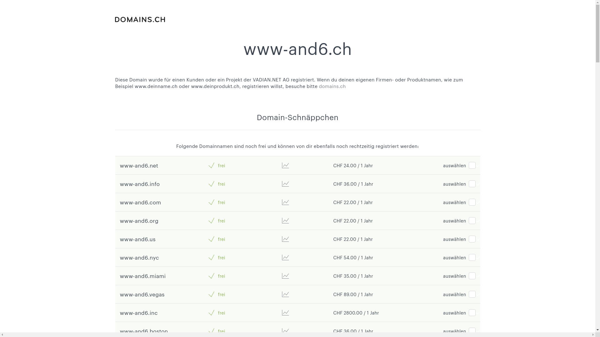 website screenshot of https://www-and6.ch/