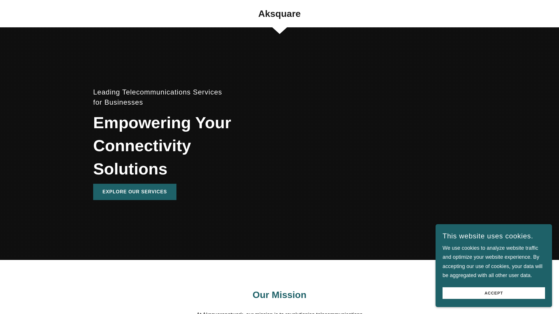 website screenshot of https://aksquarenetwork.com/