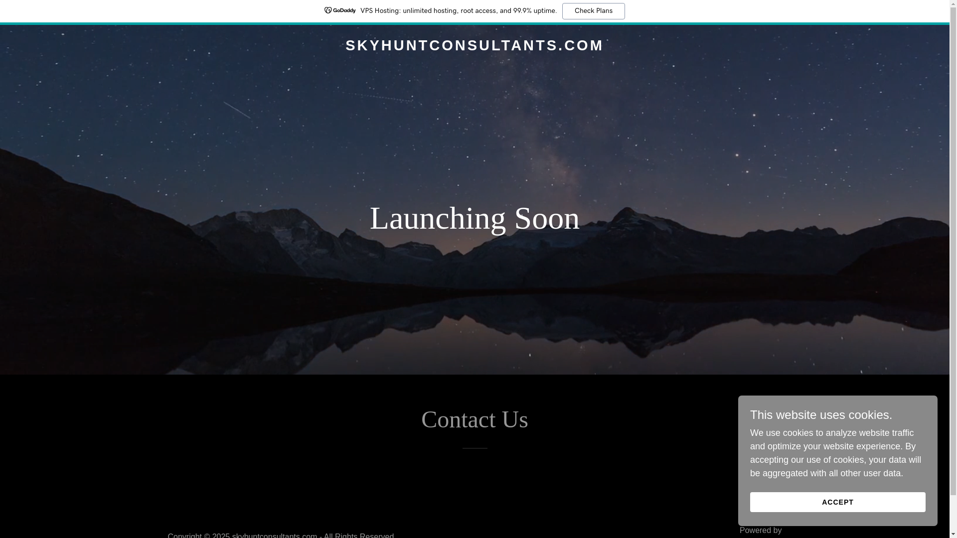 website screenshot of https://skyhuntconsultants.com/