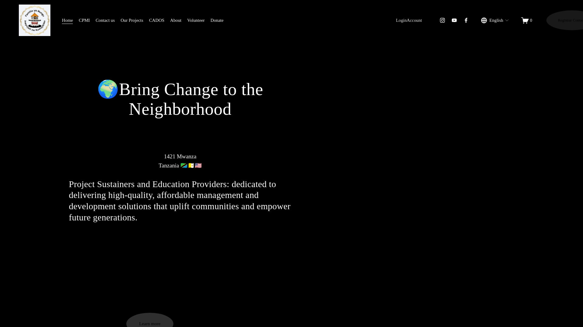 website screenshot of https://erickcharlzbusiga.com/