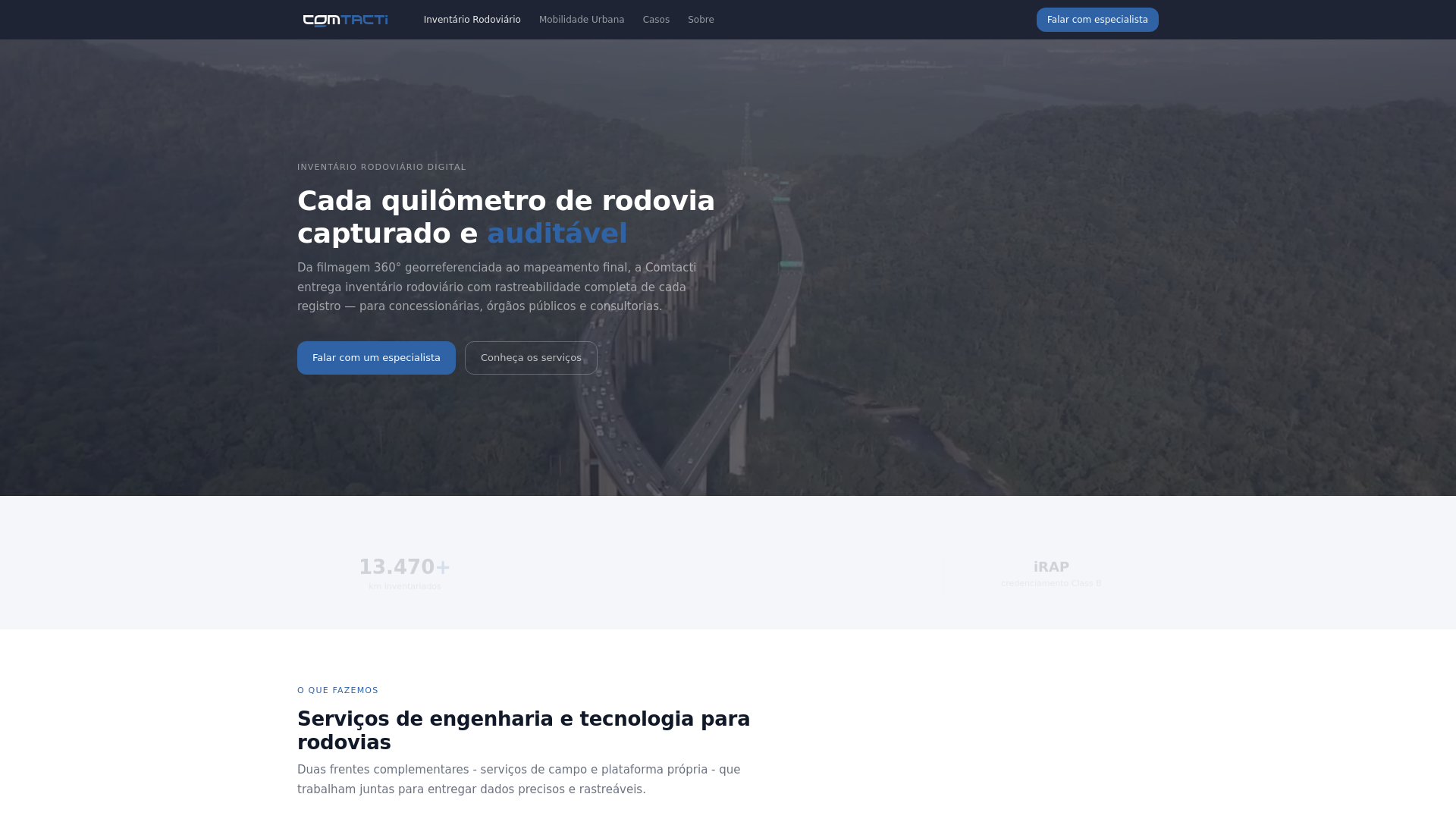 website screenshot of https://comtacti.pages.dev/
