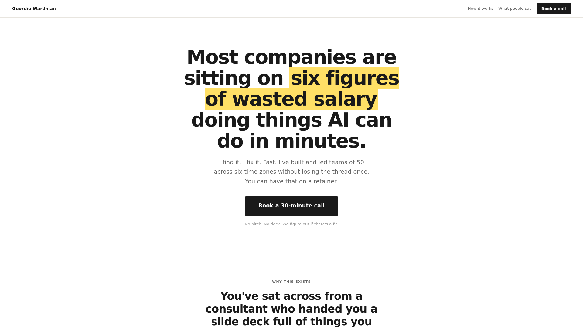 website screenshot of https://testventures.pages.dev/