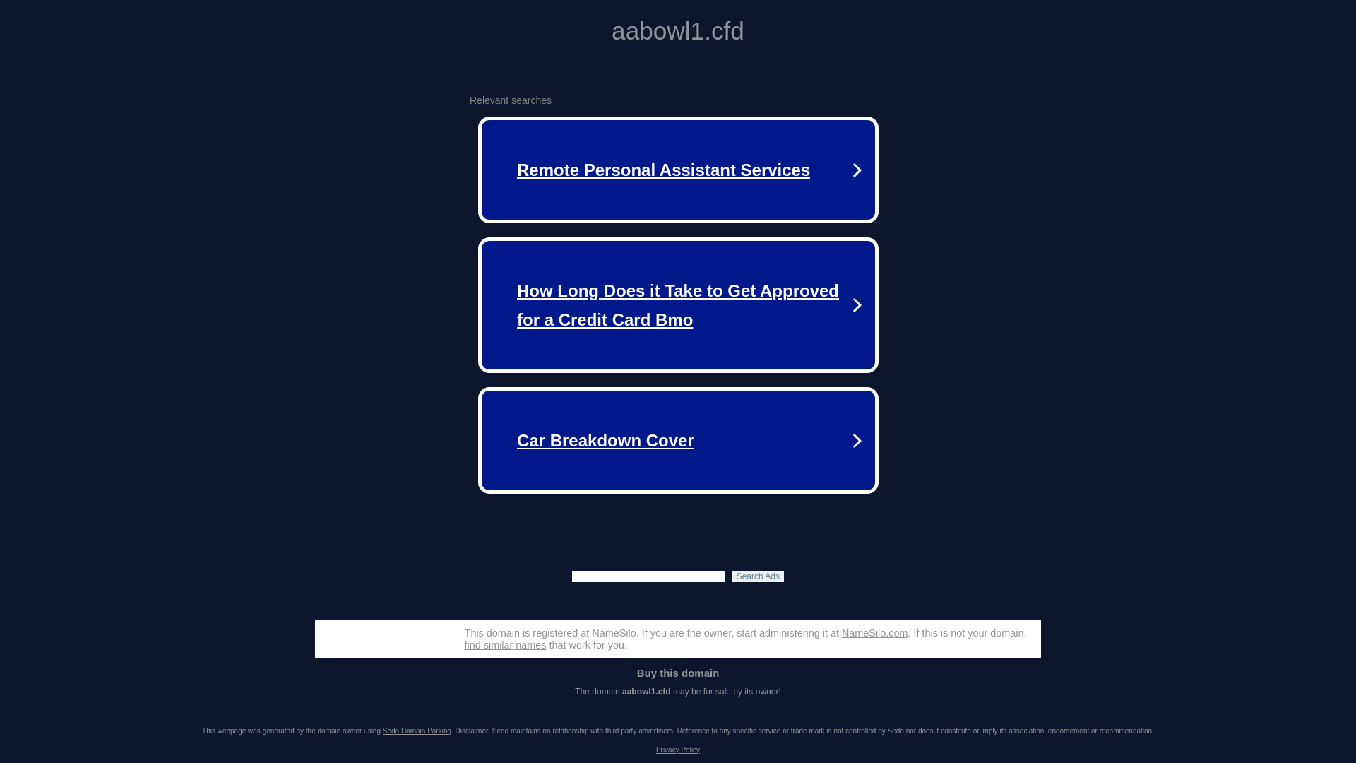 website screenshot of https://aabowl1.cfd/