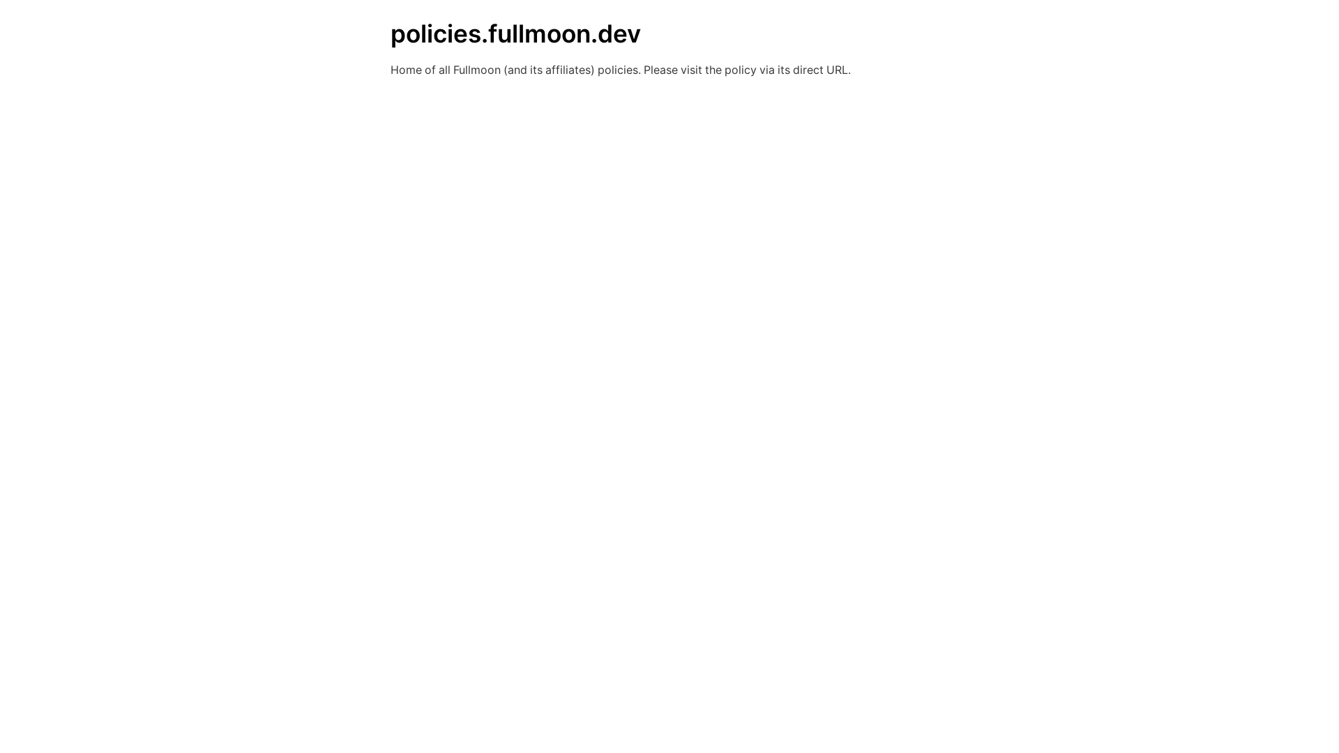 website screenshot of https://onelivepolicies.pages.dev/