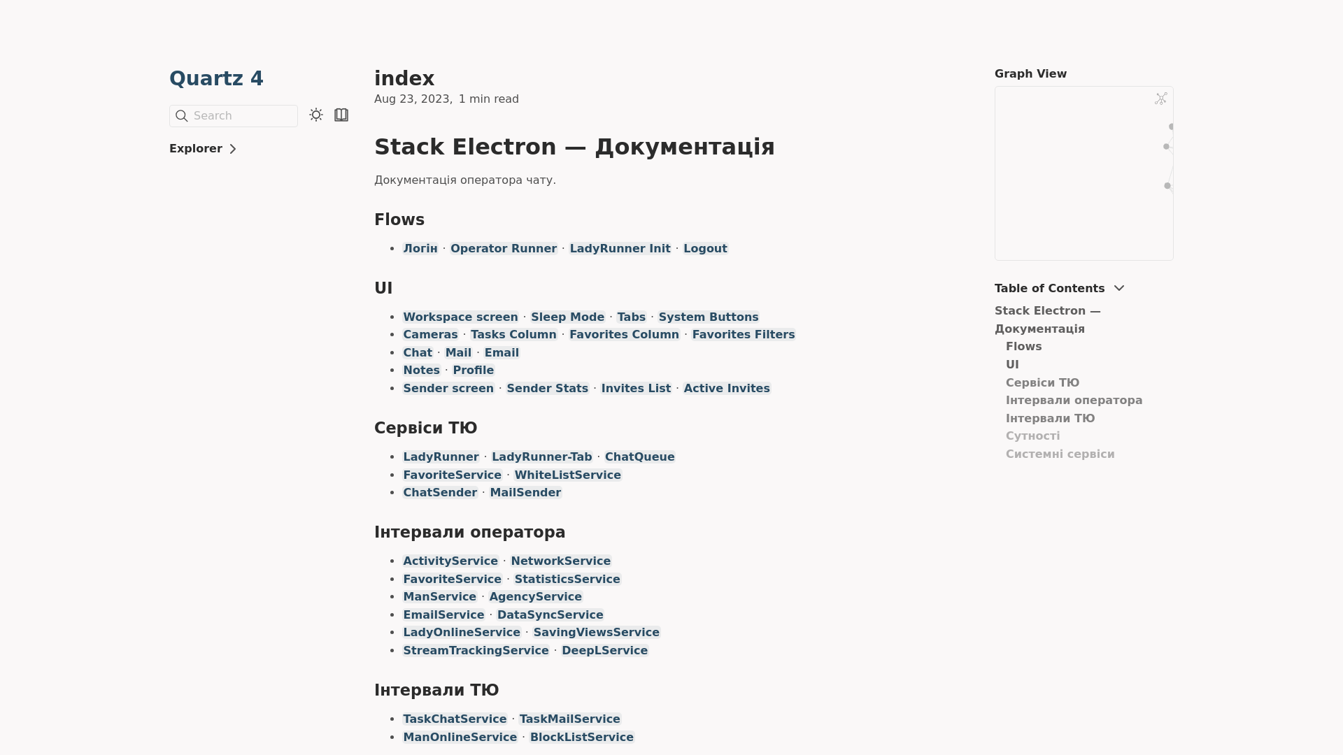 website screenshot of https://stack-electron-docs.pages.dev/