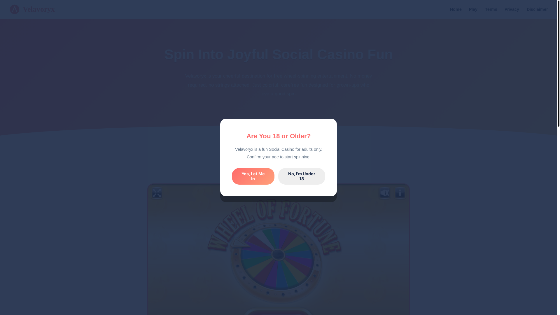 website screenshot of https://velavoryx.xyz/
