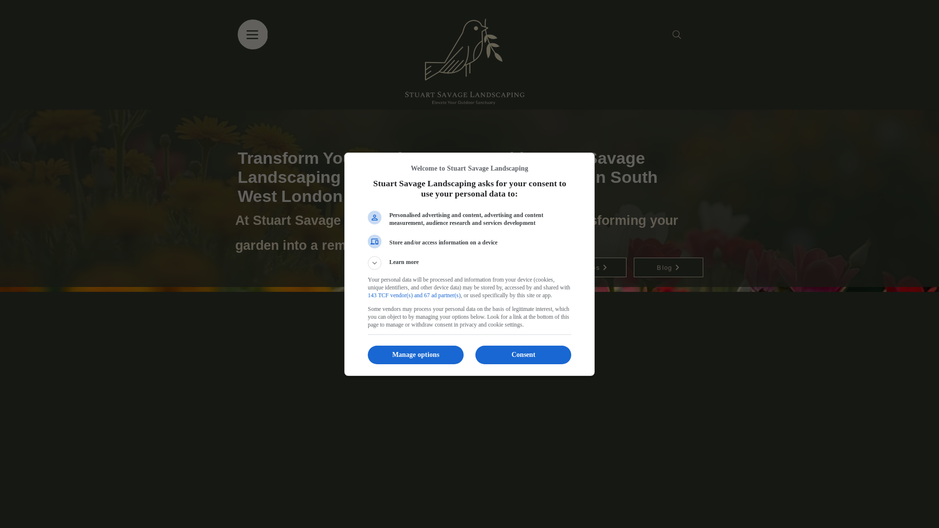website screenshot of https://landscaperlondon.net/