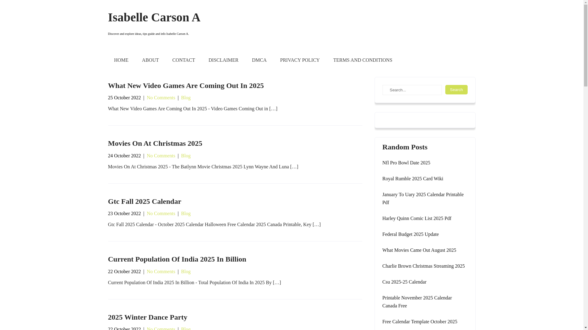 website screenshot of https://isabellecarsona.pages.dev/