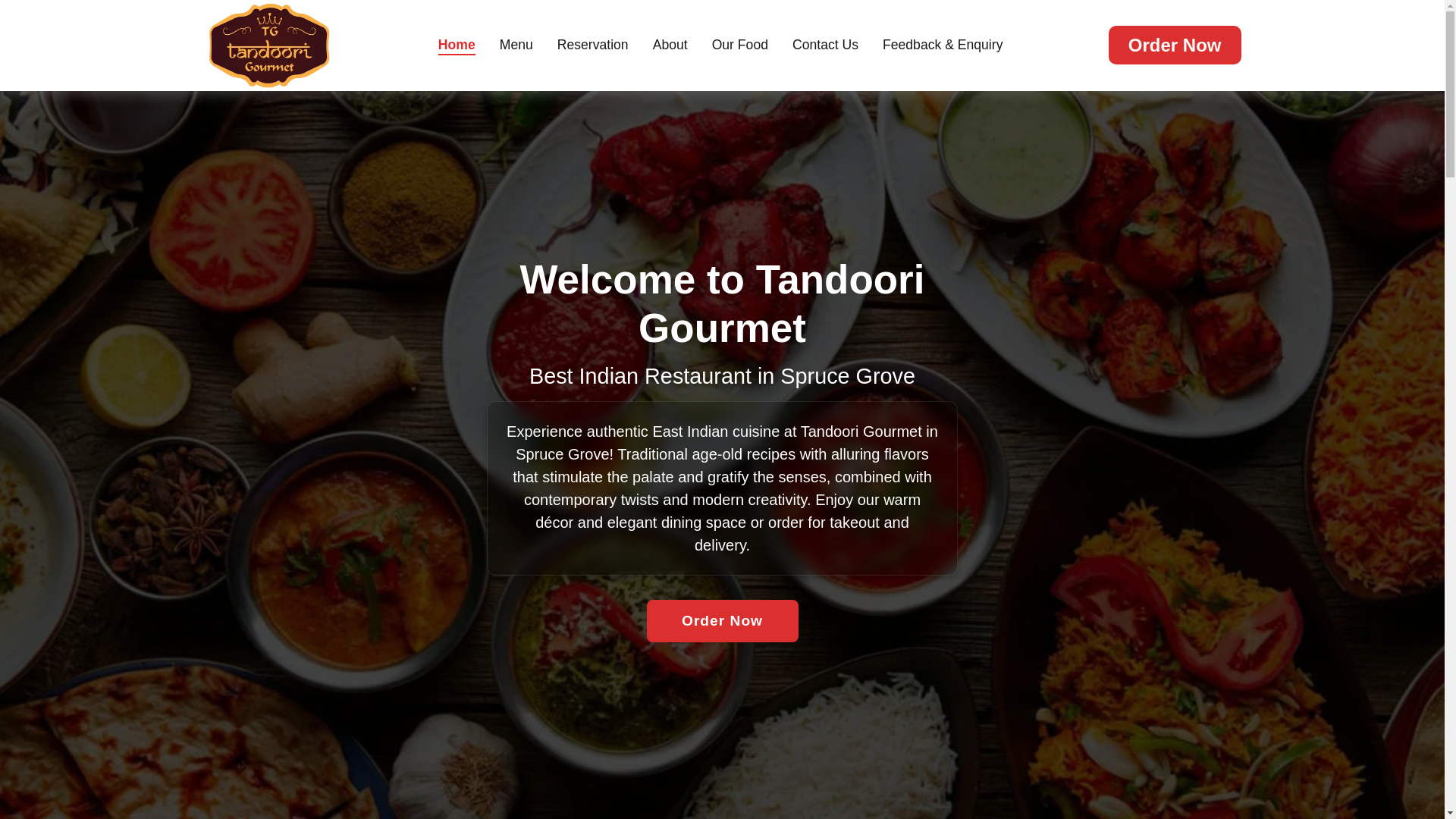 website screenshot of https://tandoori-gourmet.pages.dev/
