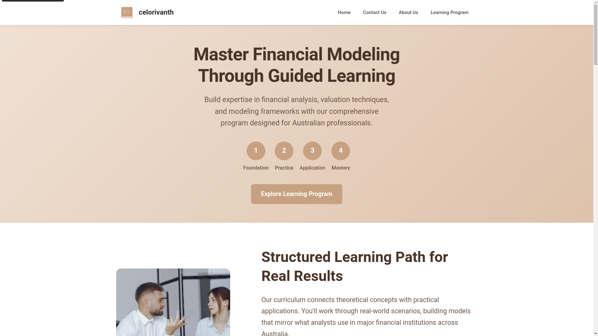 website screenshot of https://celorivanth.com