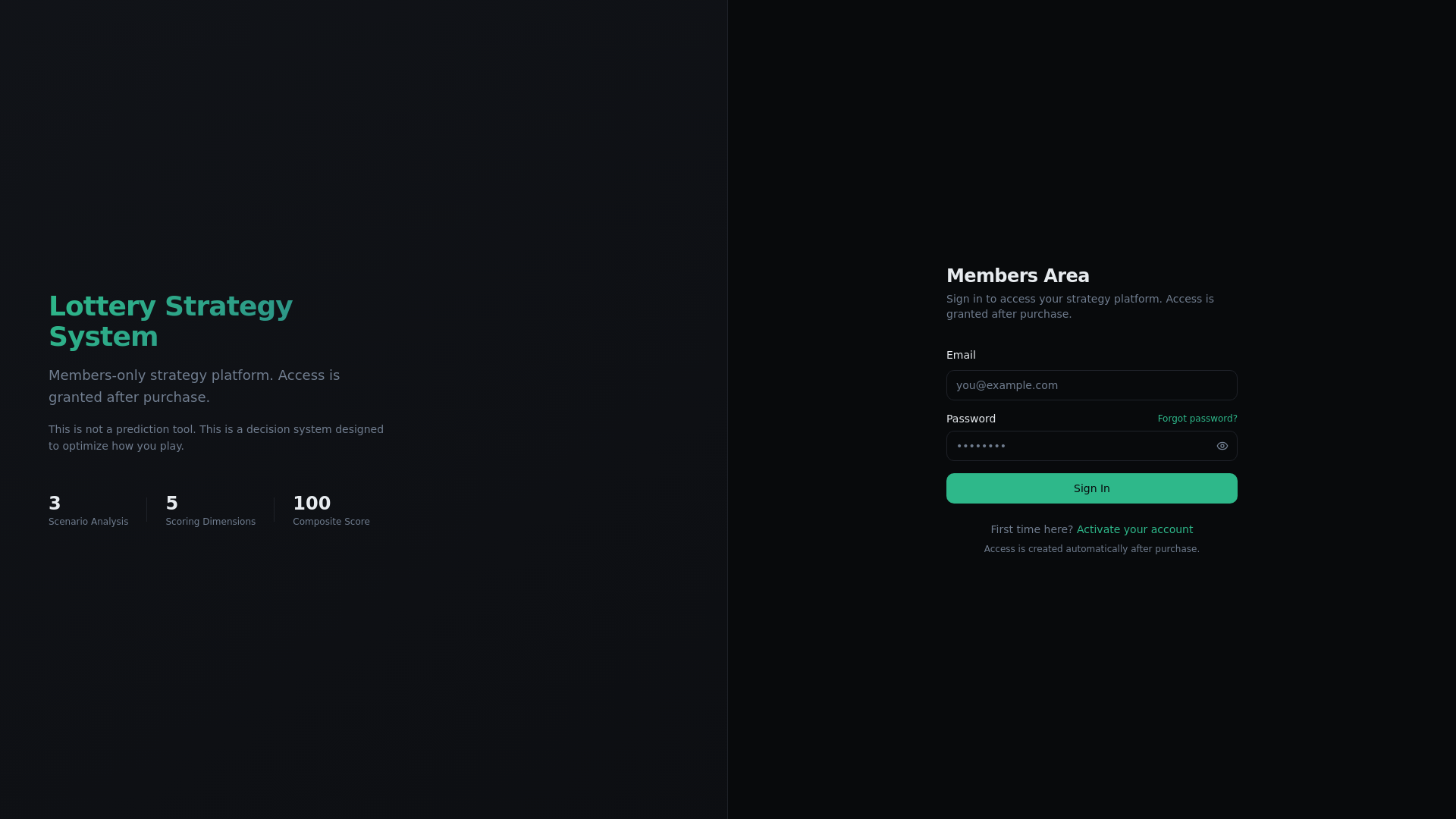 website screenshot of https://lsssystem.online