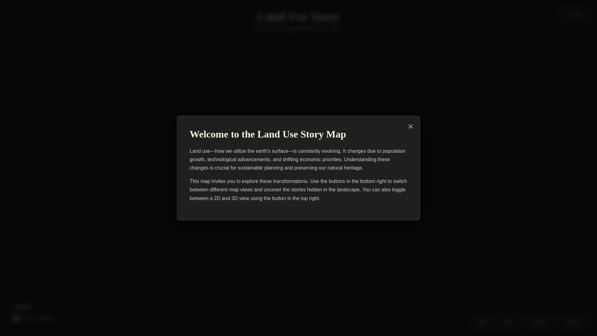 website screenshot of https://land-usage.pages.dev/