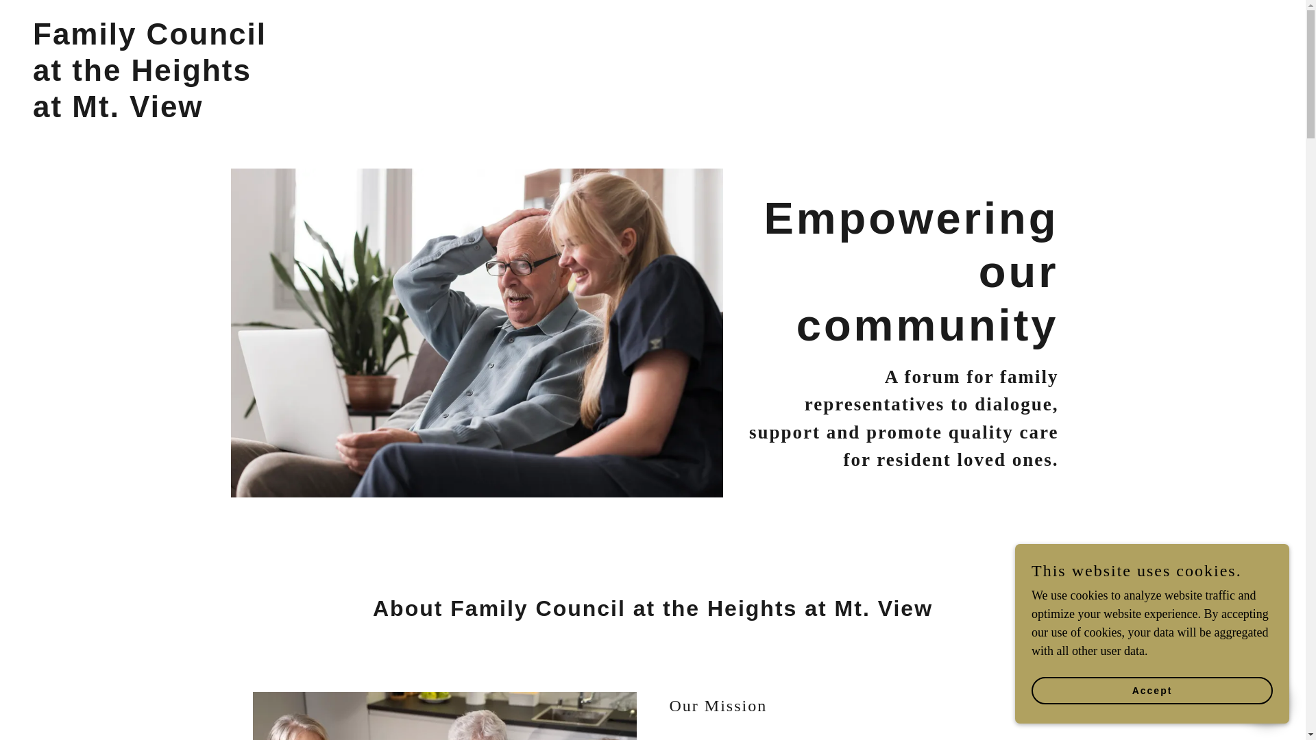 website screenshot of https://mountviewfamilycouncil.ca/