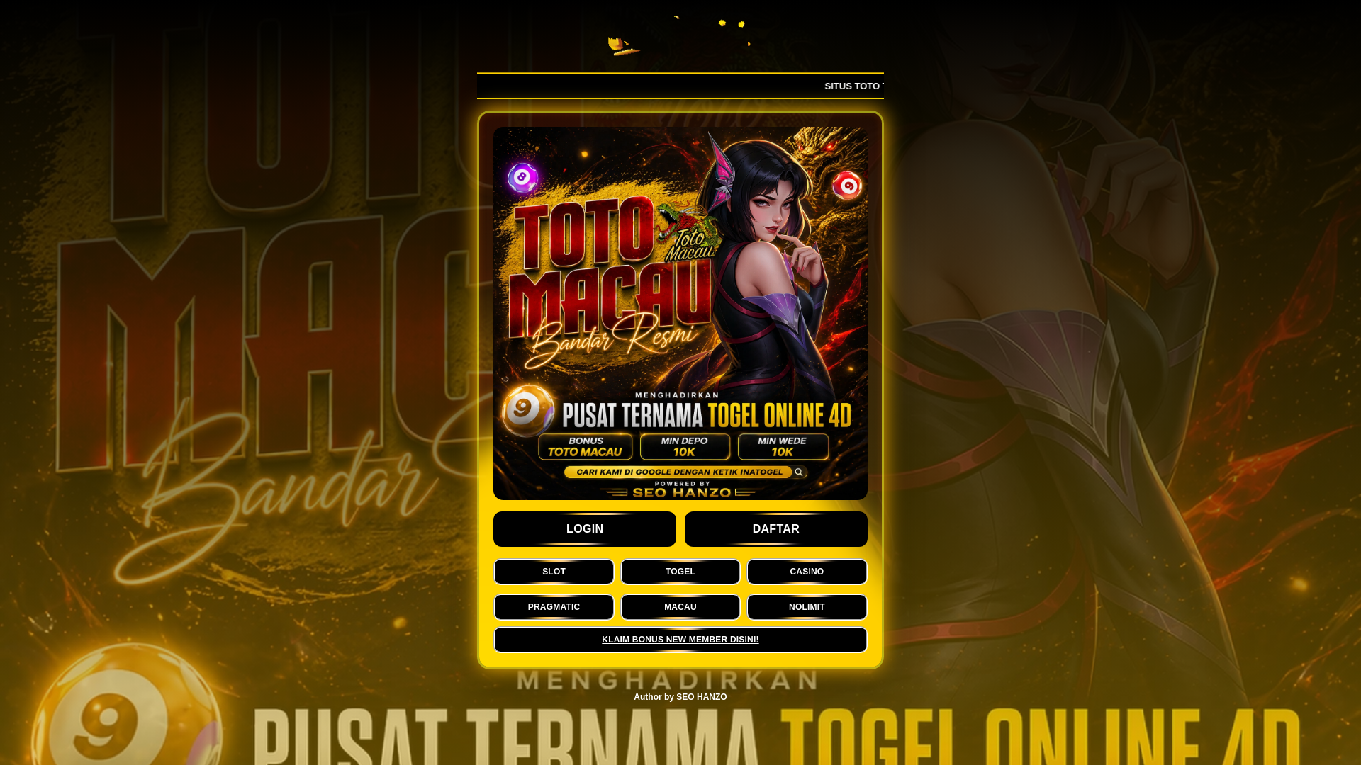 website screenshot of https://kita-kasih-enak-kemarin.pages.dev/