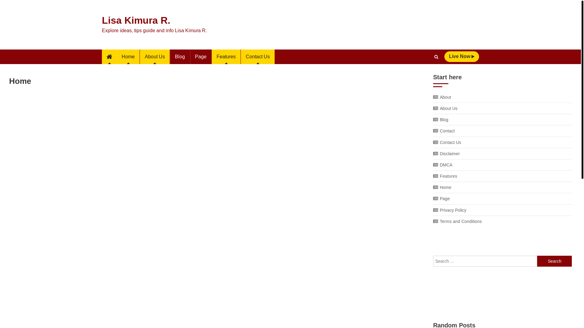 website screenshot of https://lisakimurar.pages.dev/
