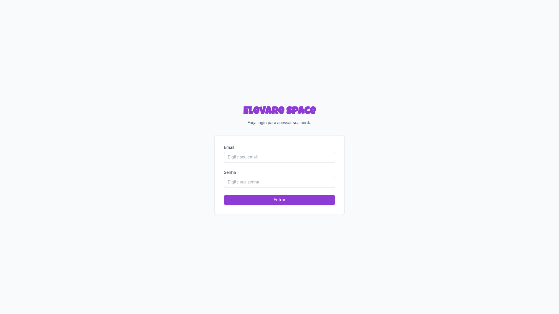 website screenshot of https://elevarespace.com.br/