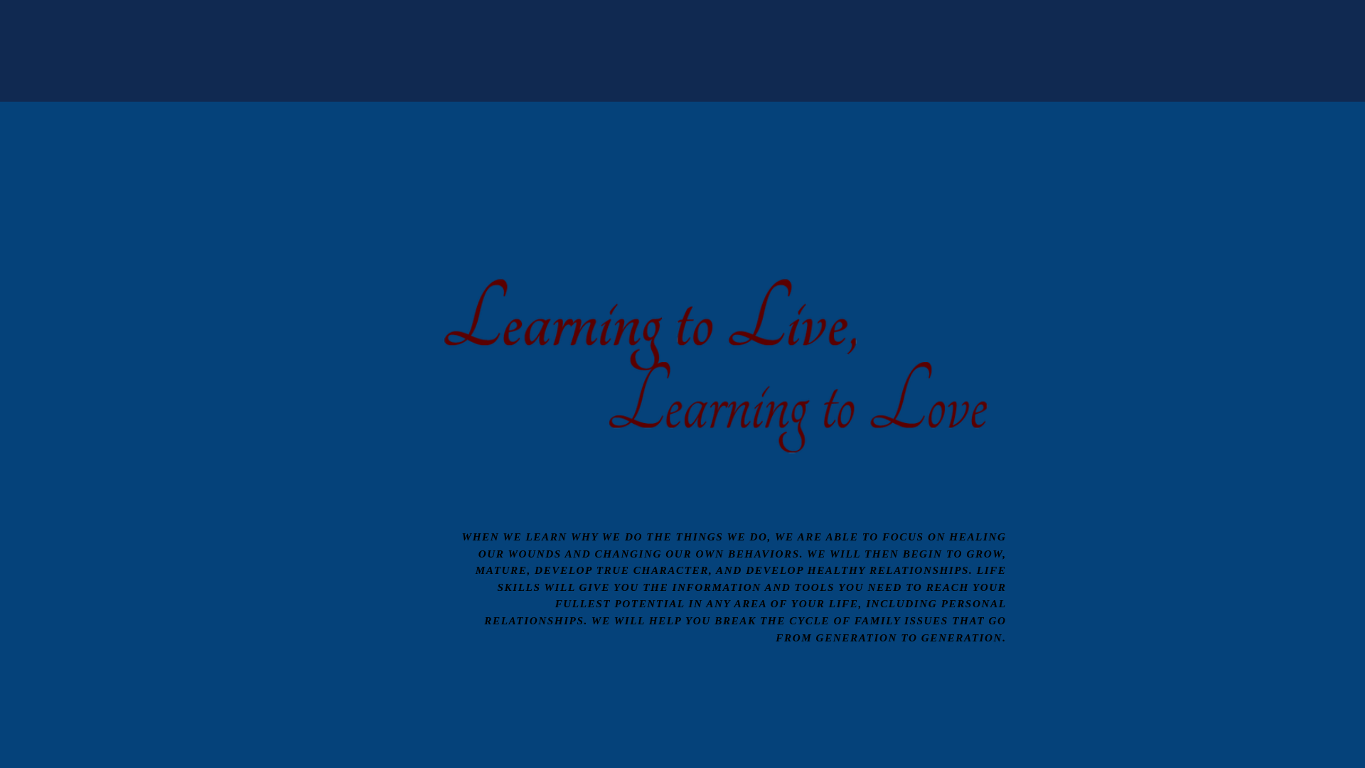 website screenshot of https://lifeskillsclasses.org/