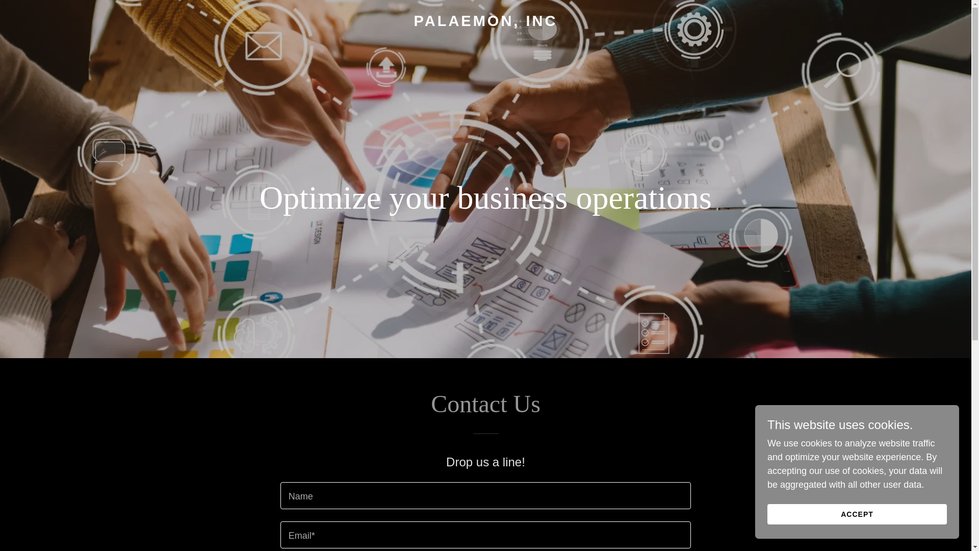 website screenshot of https://palaemongtm.ai/