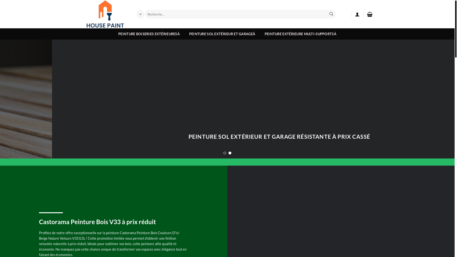 website screenshot of https://magasinpeinture.com/