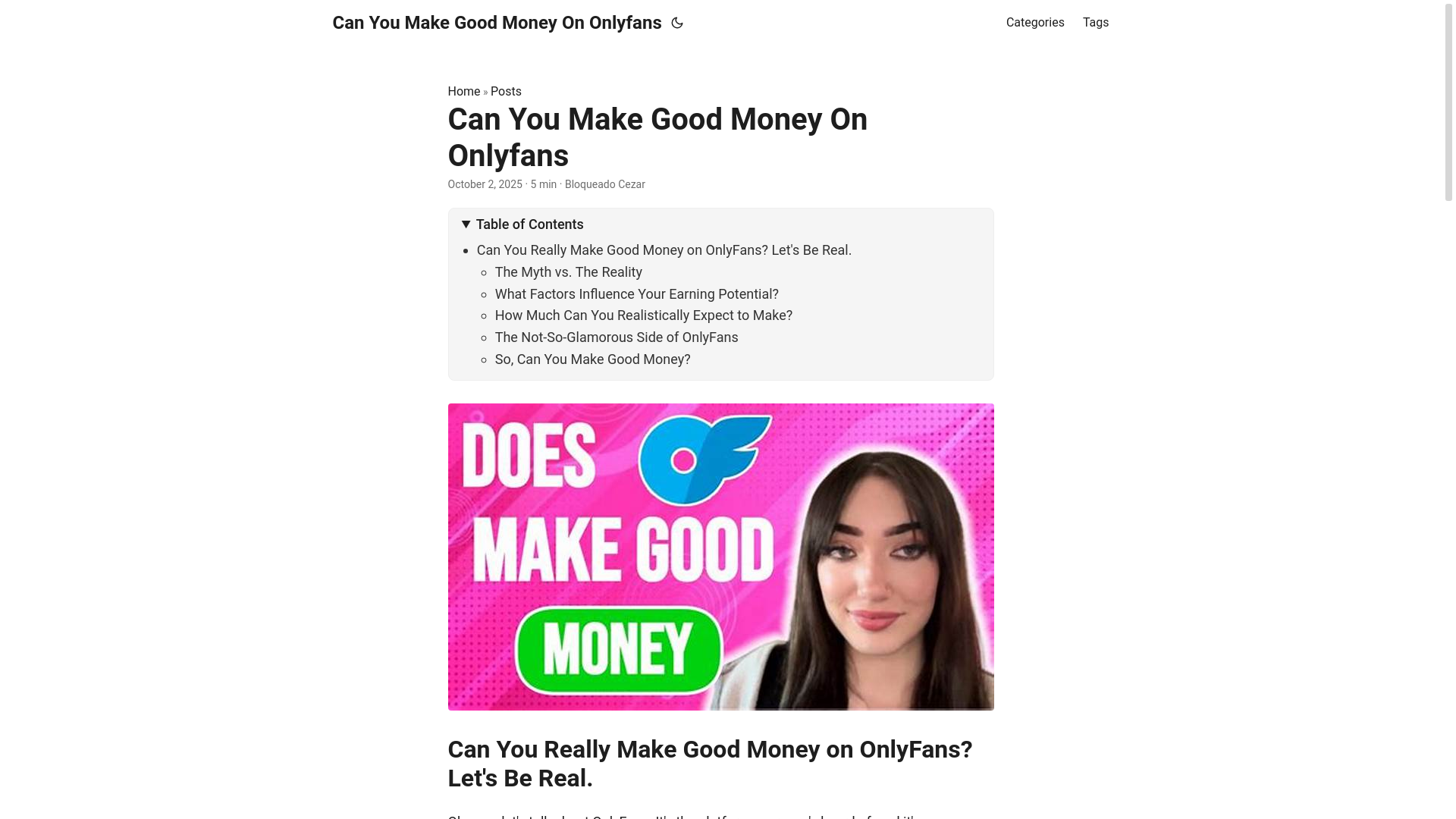 website screenshot of https://can-you-make-good-money-on-onlyfans.pages.dev/