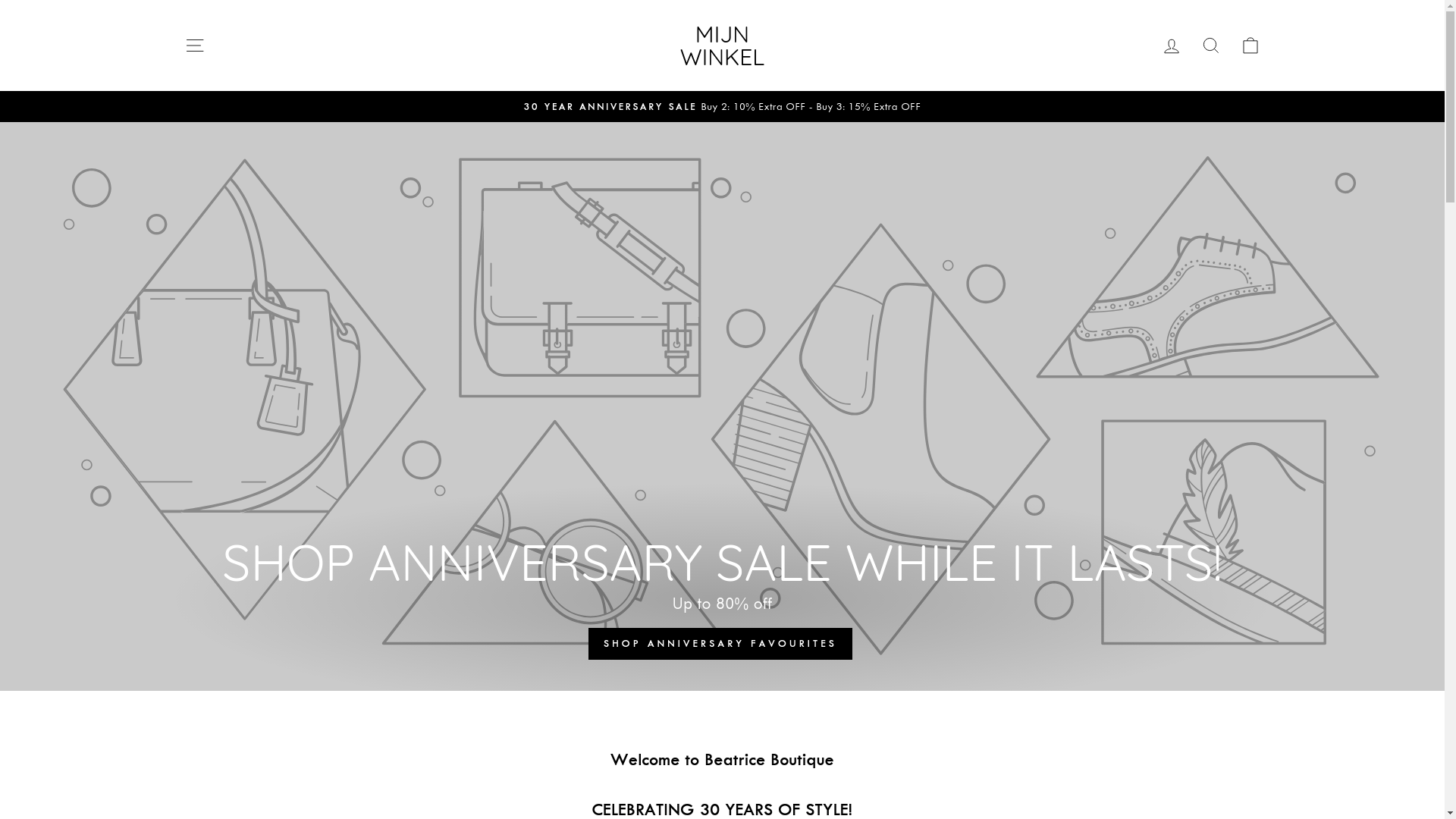 website screenshot of https://harrison-boutique.com/