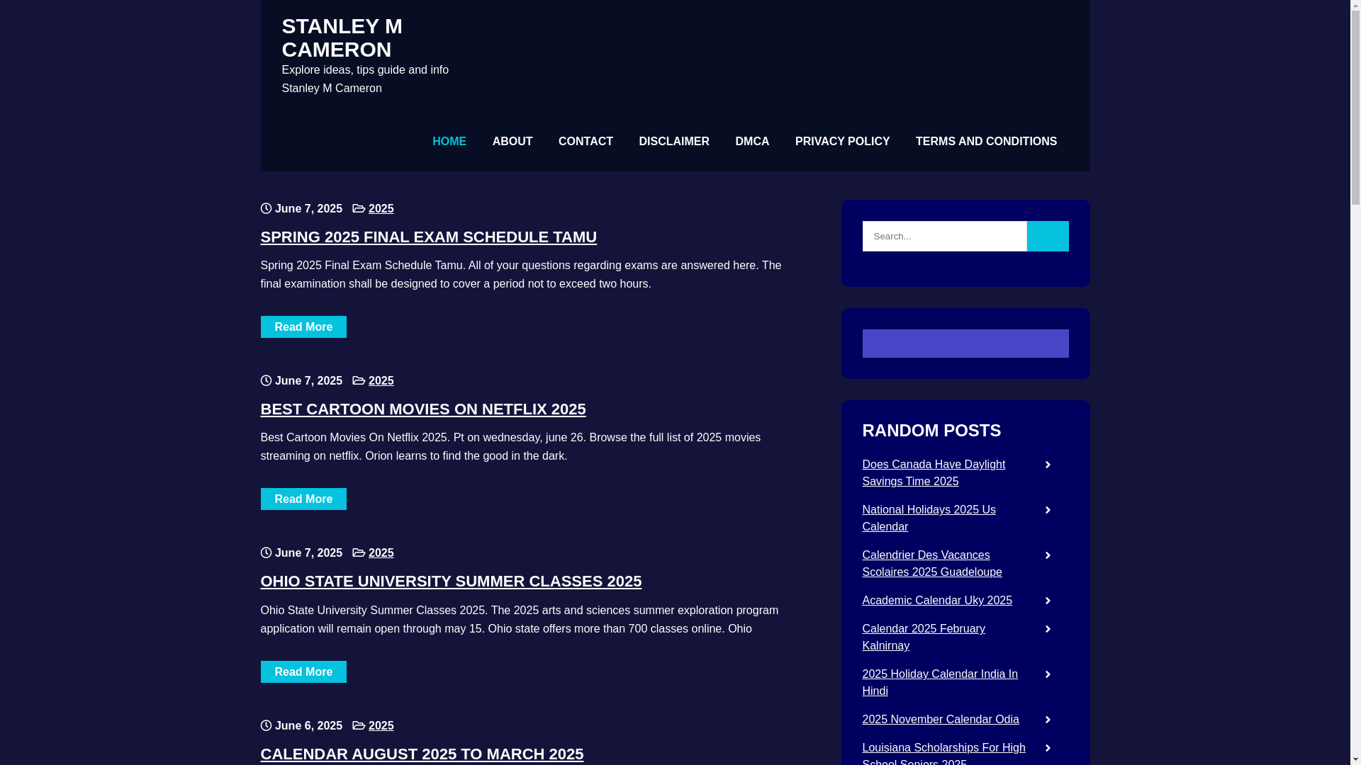 website screenshot of https://stanleymcamerong.pages.dev/